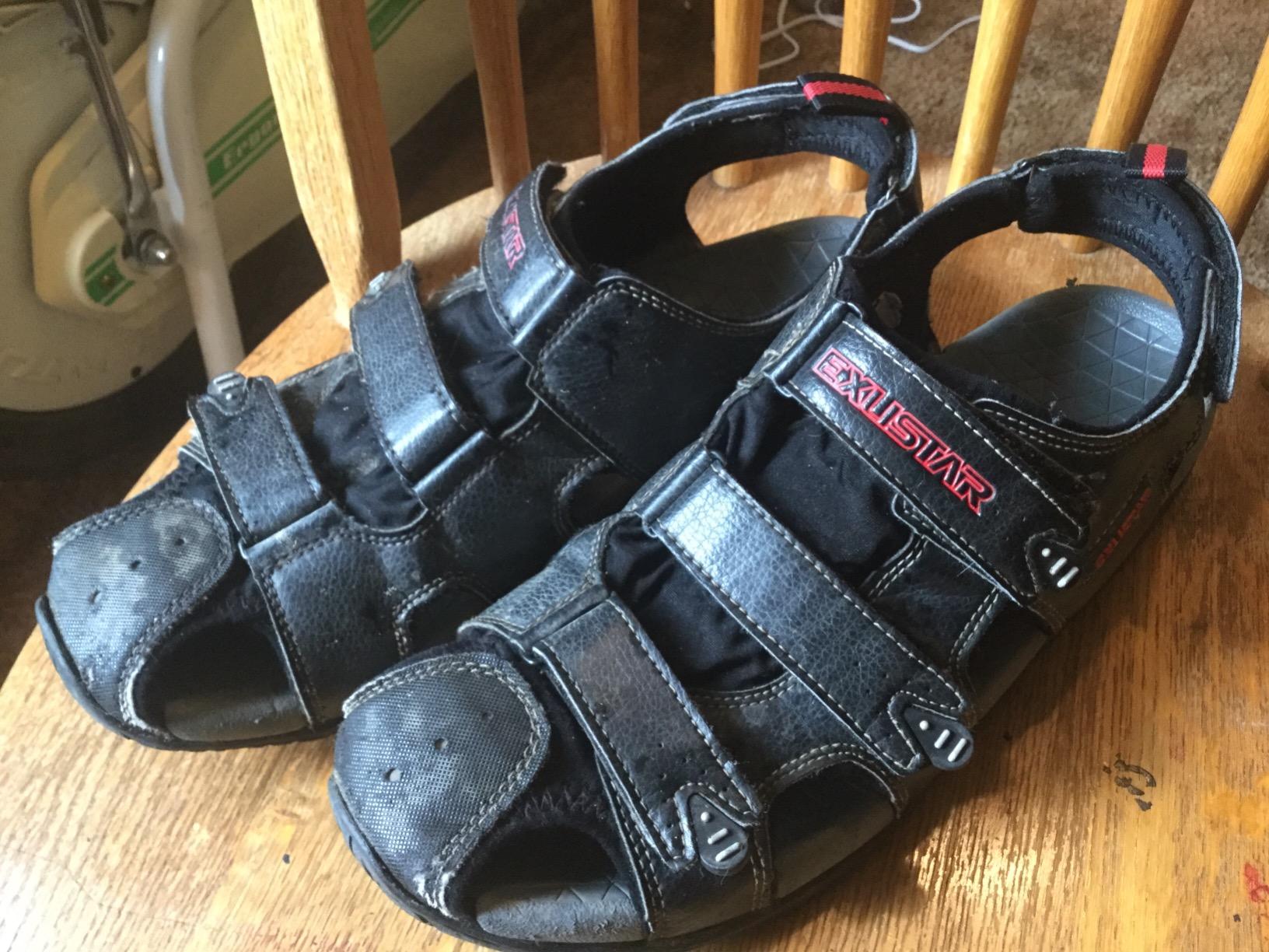 Exustar Clipless Sandal for Cycling with Open Toe Design customer photo 2