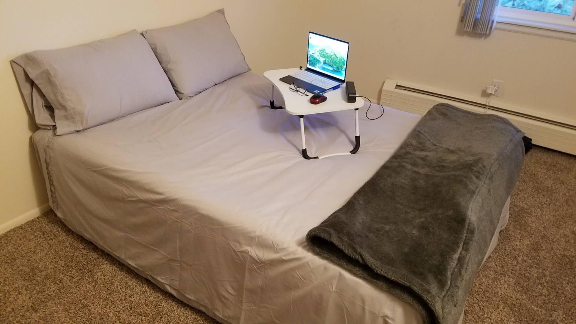 SoundAsleep Products Dream Series Luxury Air Mattress, ComfortCoil Technology, Built-in High Capacity Pump for Home, Camping- Double Height, Adjustable, Inflatable Blow Up, Portable (Queen Size) customer photo 1