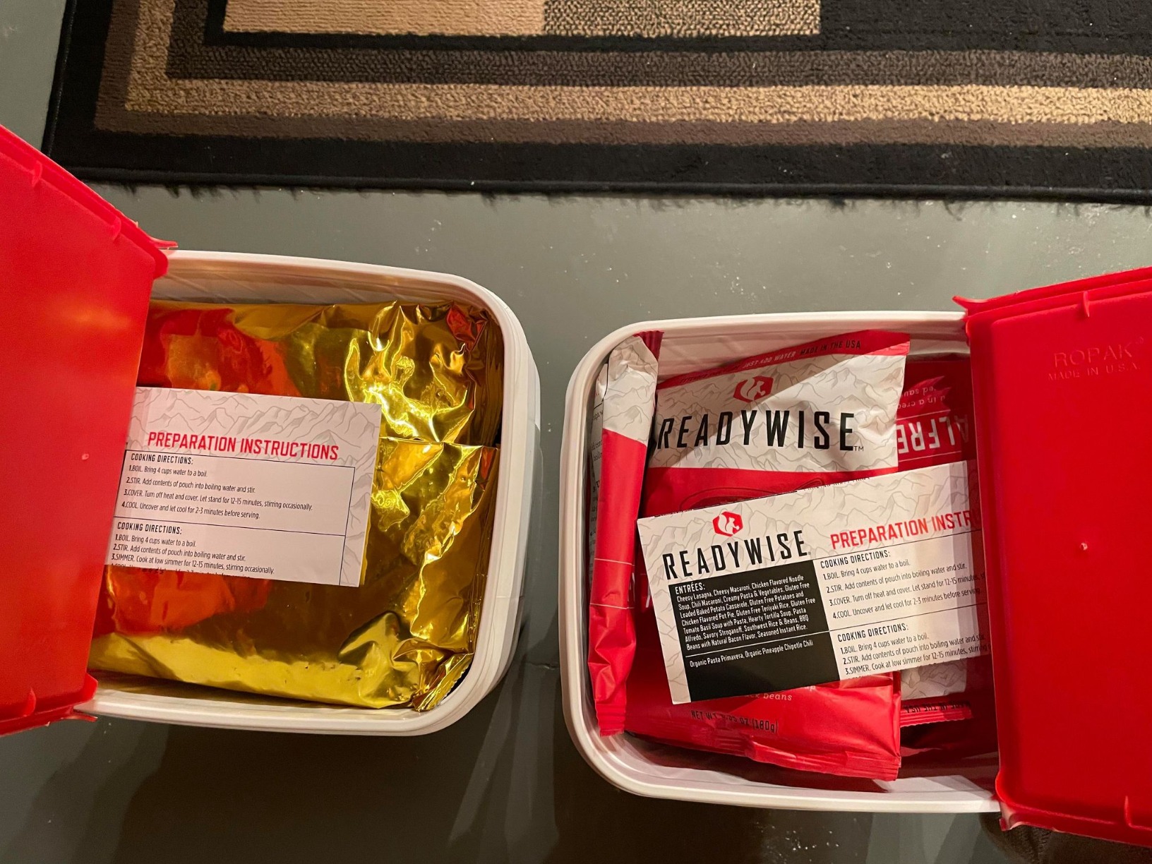 ReadyWise Emergency Food Supply - 72 Hour Survival Kit, 30 Servings of Protein Meals, Freeze Dried Food for Backpacking, Camping Essentials & Disaster Prepping Supplies, up to 25 Year Shelf Life customer photo 1