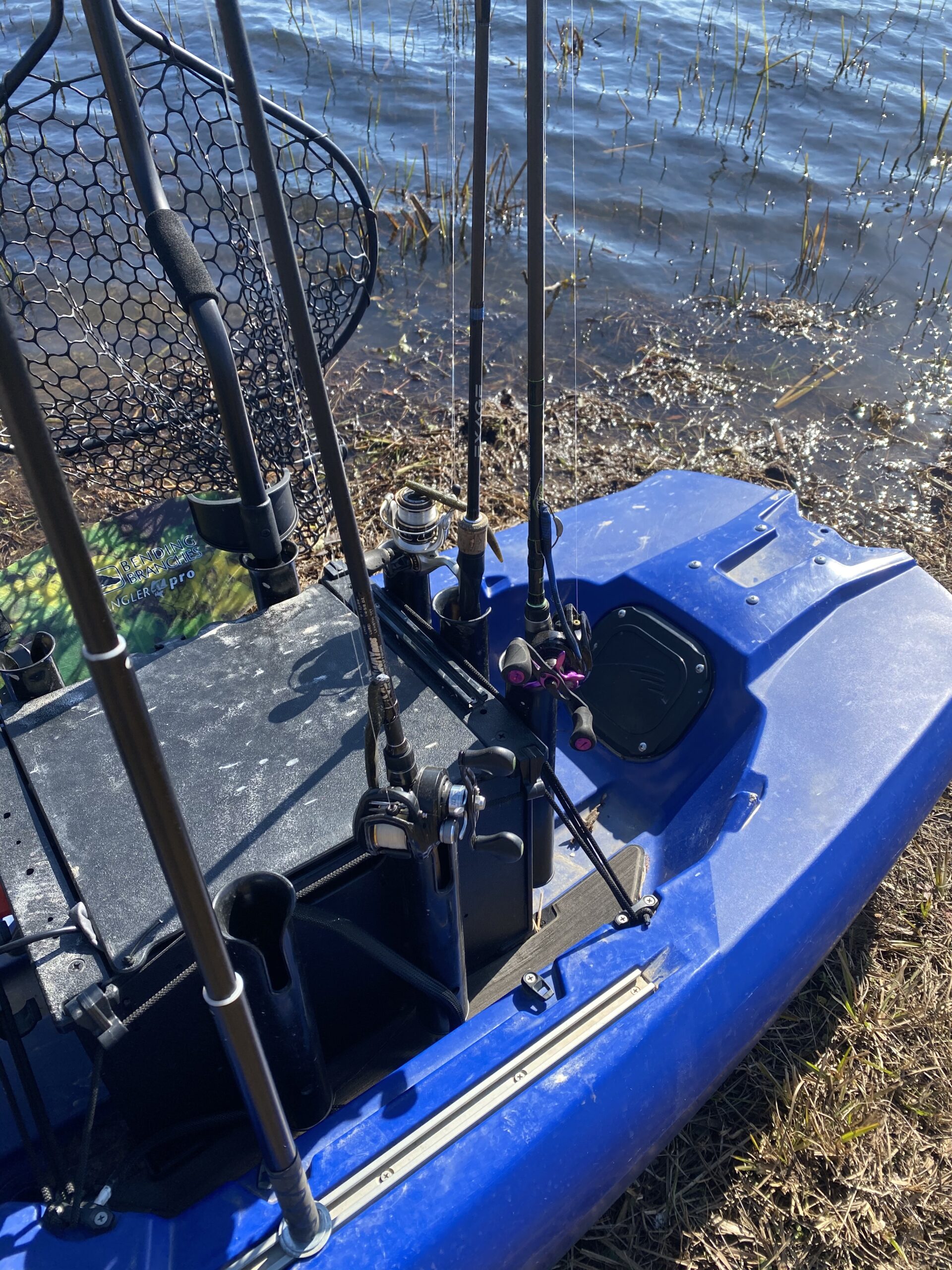 YakAttack Leverage Landing Net - Size & Style Options | Folding Kayak Fishing Net with Forearm Grip | Full Rubber Netting | Collapsible & Track Mount Compatible | Compact Design - Stability & Control customer photo 2