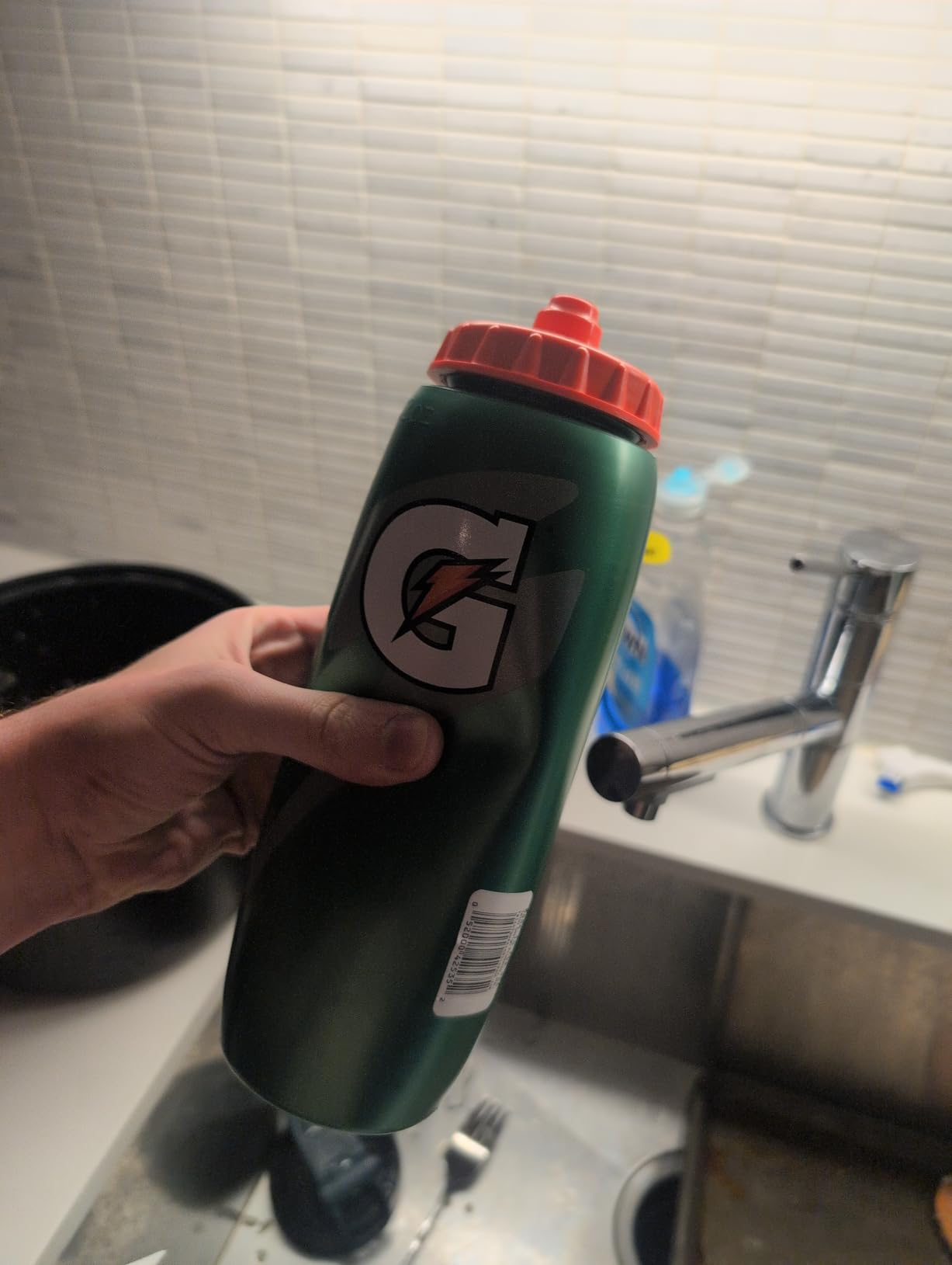 Gatorade 32 Oz Squeeze Water Sports Bottle - Pack of 2 - New Easy Grip Design customer photo 1