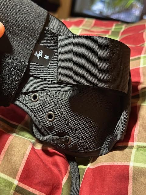 Med Spec ASO Ankle Stabilizer - Lace Up Ankle Brace for Sprained Ankle and Peroneal Tendonitis, Orthopedic Ankle Support for Men, Women, Adults, Teens and Kids, Sports Injury Recovery customer photo 1