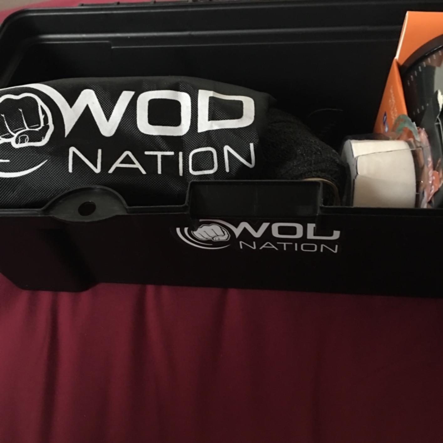 WOD Nation Muscle Floss Bands Recovery Band for Tack and Flossing Sore Muscles and Increasing Mobility : Stretch Band Includes Carrying Case customer photo 1