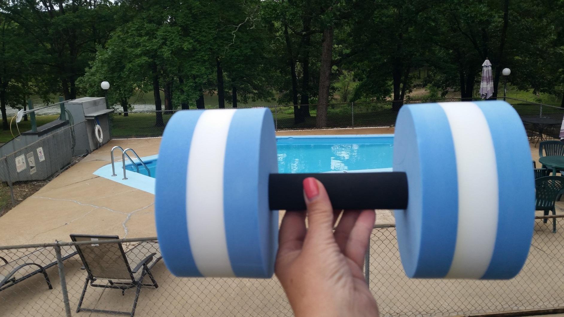 Trademark Innovations Lightweight Aquatic Exercise Dumbells customer photo 2