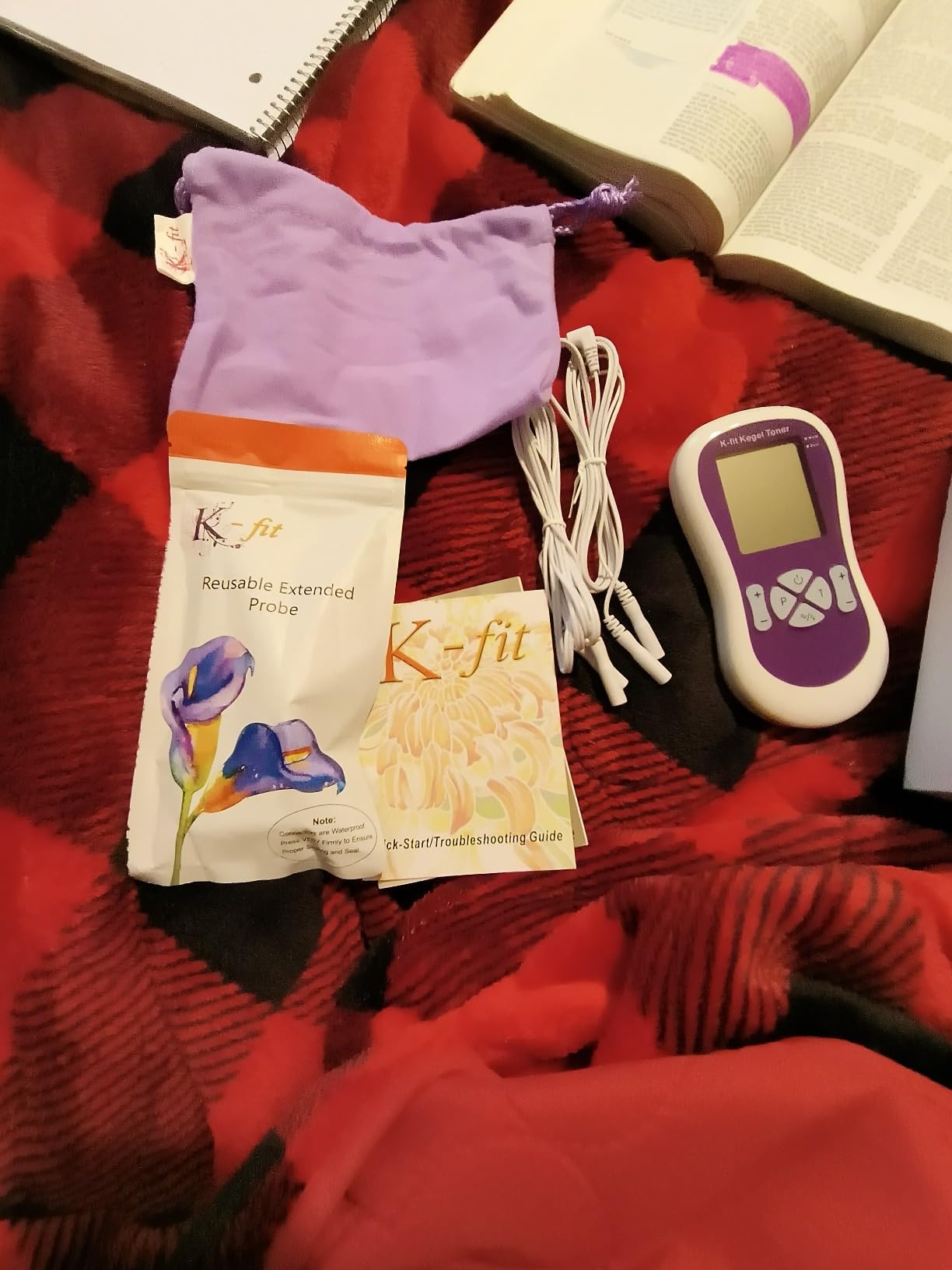K-fit Kegel Toner for Women - Electric Pelvic Muscle Exerciser for Automatic Kegels, Incontinence Stimulator customer photo 2