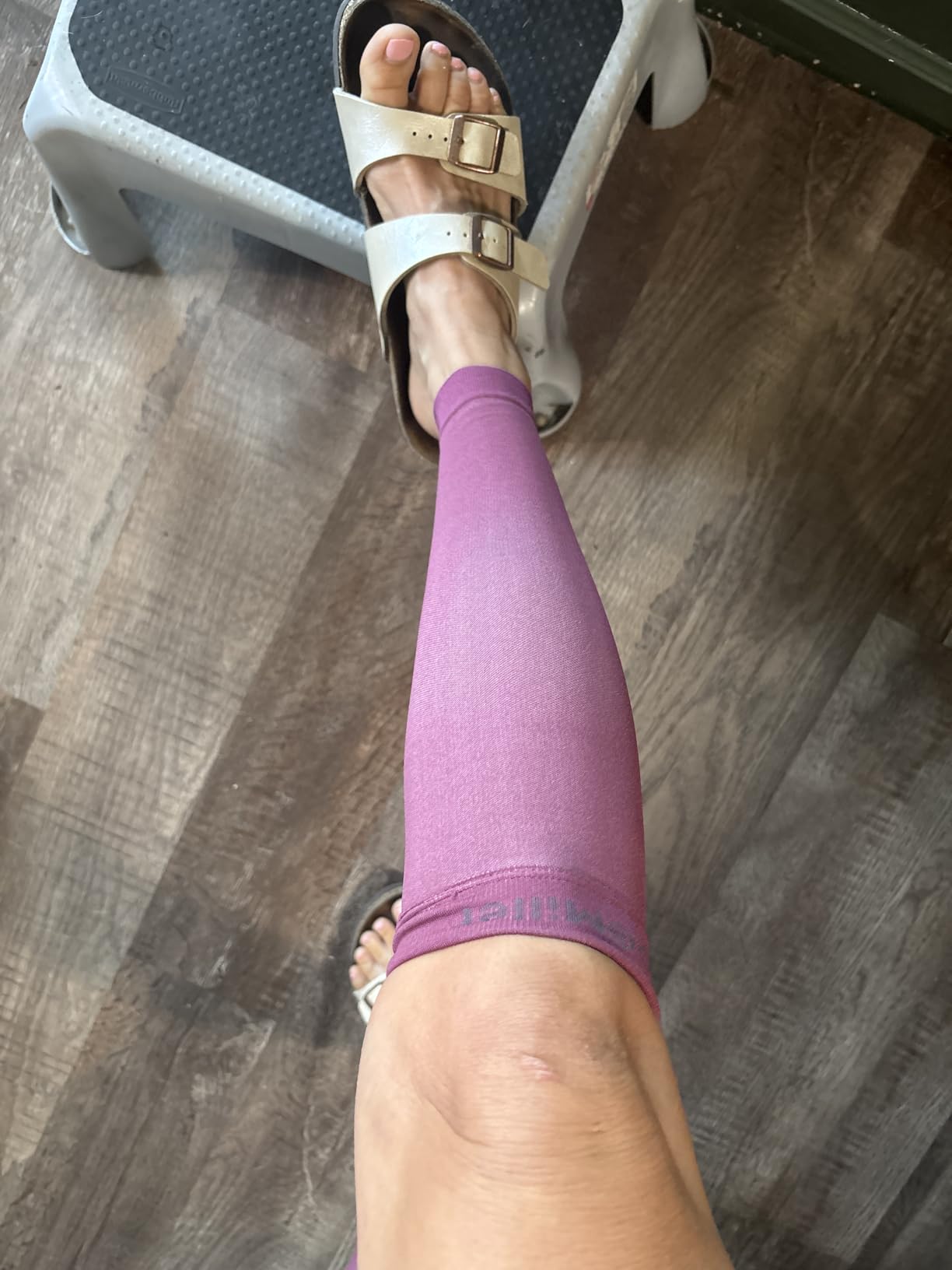 Doc Miller Compression Calf Sleeve for Men & Women - 20-30mmHg Graduated Support for Running, Shin Splints, Calf Strain - Knee High, Small to 6XL Plus Size customer photo 2