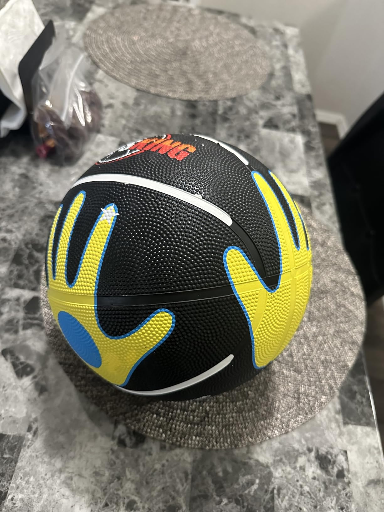 HOOPSKING Skill Shooter Basketball w/Online Training Video, Basketball with Hand Placement customer photo 1