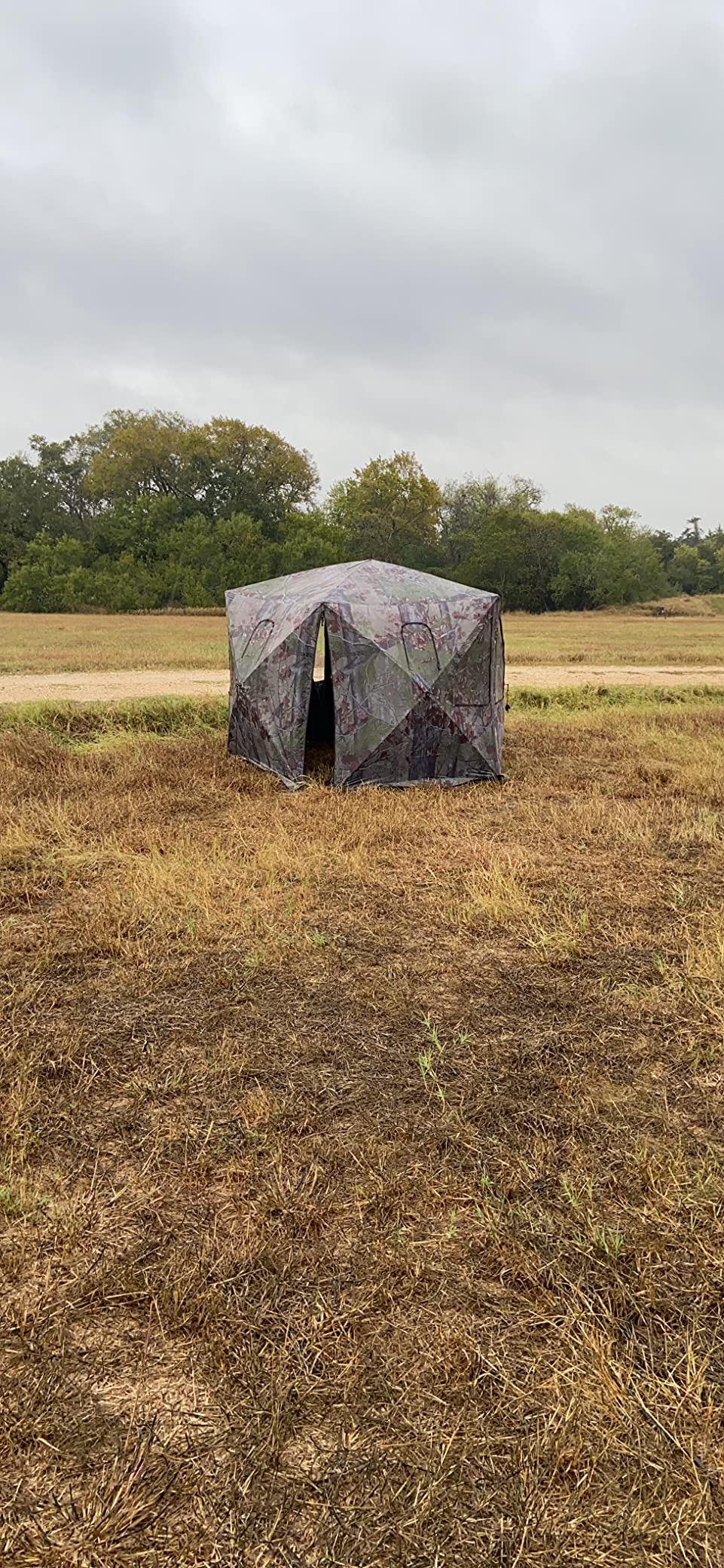 Barronett Blinds Pentagon Portable Hunting Blind, 5-Sided Hub Blind, Huge Interior, Low Profile Windows, 4-Person, 72 x 96 x 96 customer photo 1