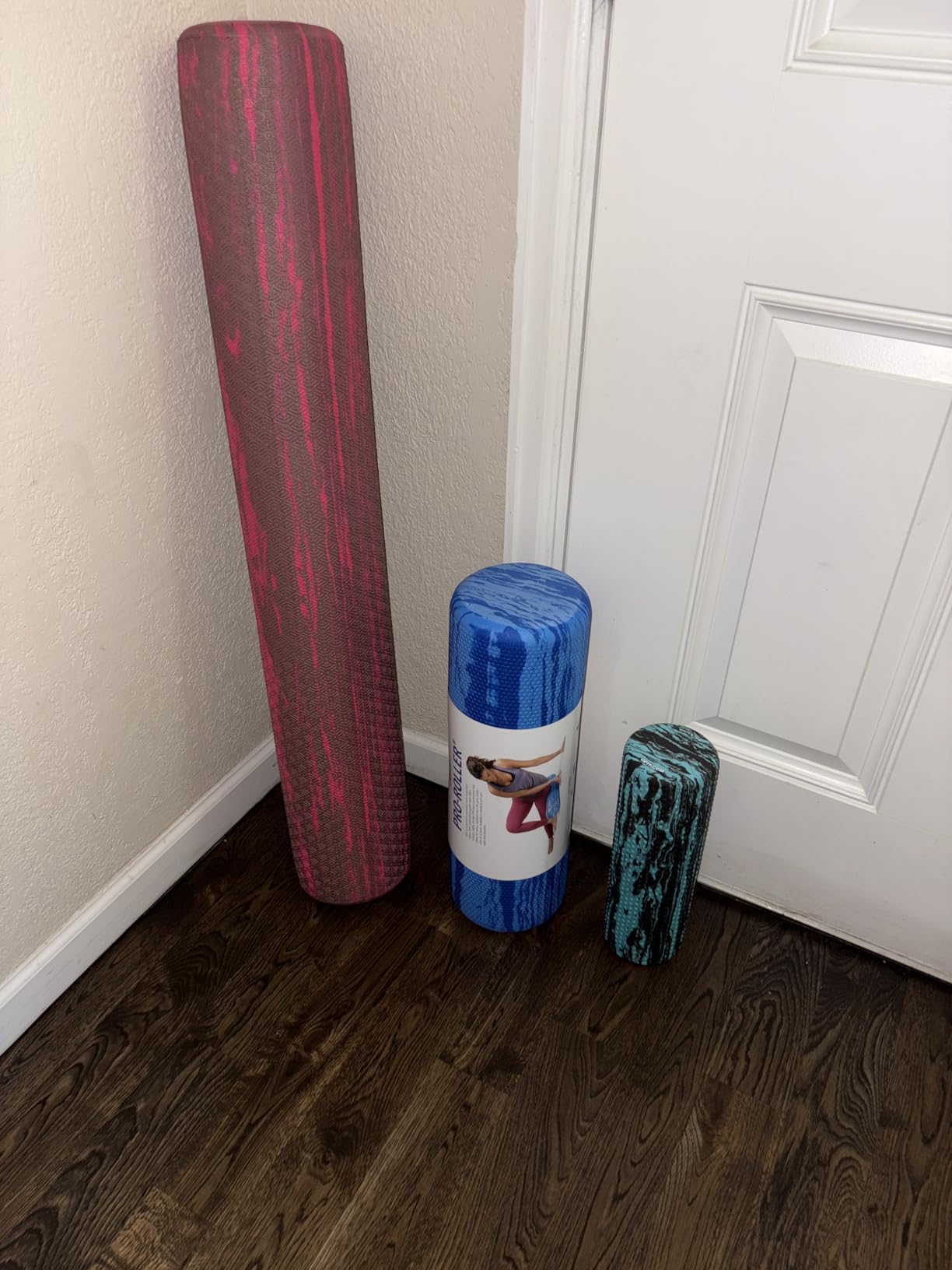 OPTP Lo Rox Travel-Size Foam Roller for Physical Therapy, Pilates, Exercise, and Self-Massage, by Fascia and Alignment Expert Lauren Roxburgh - Moderate Density customer photo 1
