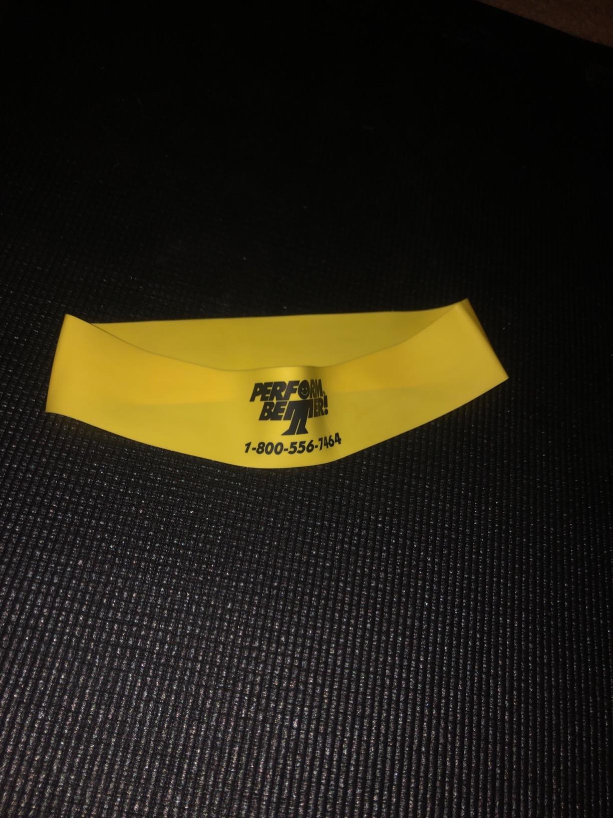 Perform Better Mini Band Resistance Loop - Exercise Bands customer photo 1