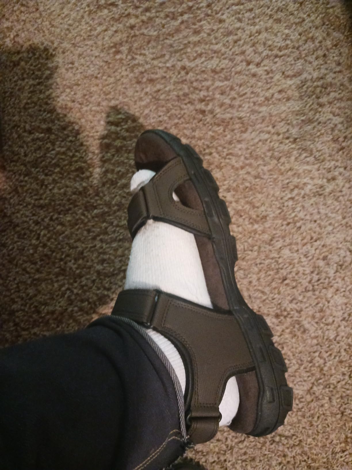 Skechers Men's USA Garver - Louden Open Toe Sandal W/Strap Closure customer photo 2