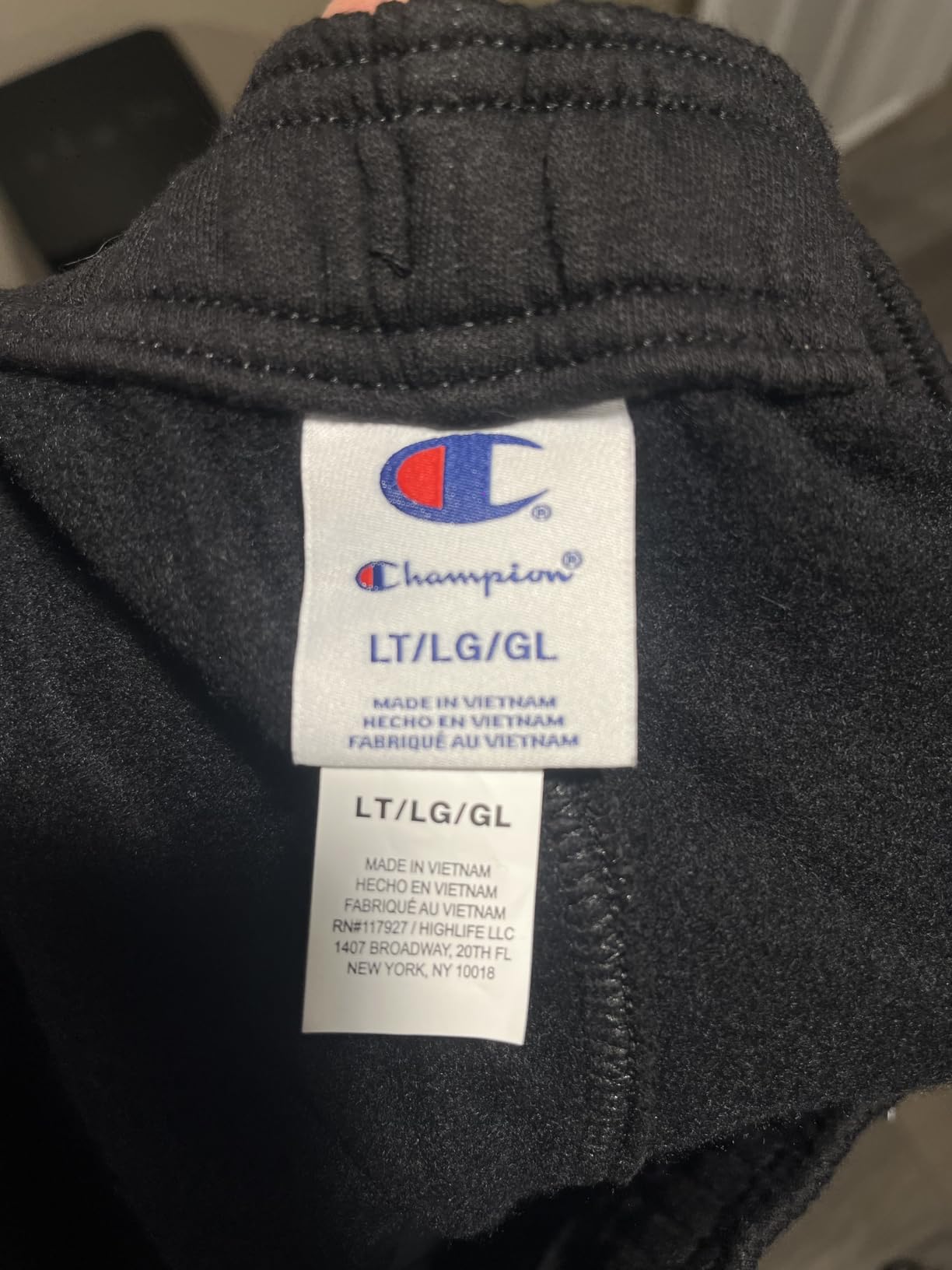 Men's Open-Bottom Fleece Sweatpants, Standard Fit, Midweight Fleece, Available in Regular and Big & Tall customer photo 2