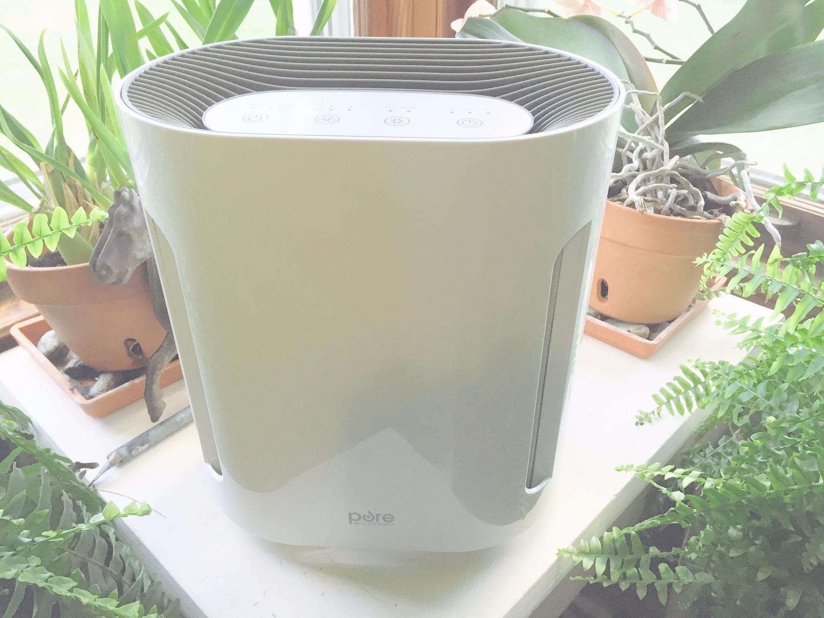 Pure Enrichment PureZone Air Purifier for Bedroom & Living Room, 4-Stage Filtration & UV-C Light, H13 HEPA Filter customer photo 2