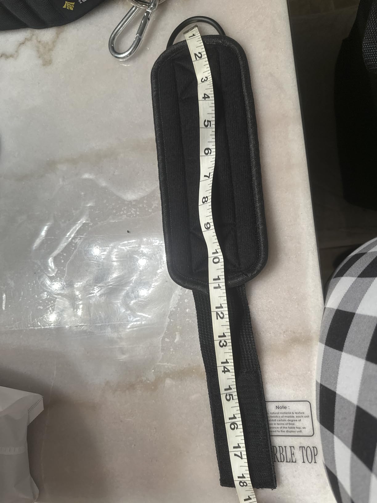 DMoose Fitness Ankle Strap for Cable Machine - One Size Fit with Premium Padding Cuffs, Ankle Bands for Working Out, Booty Workouts, Leg Extension, Hip Abductors, Kickbacks & Lower Body Exercises customer photo 2