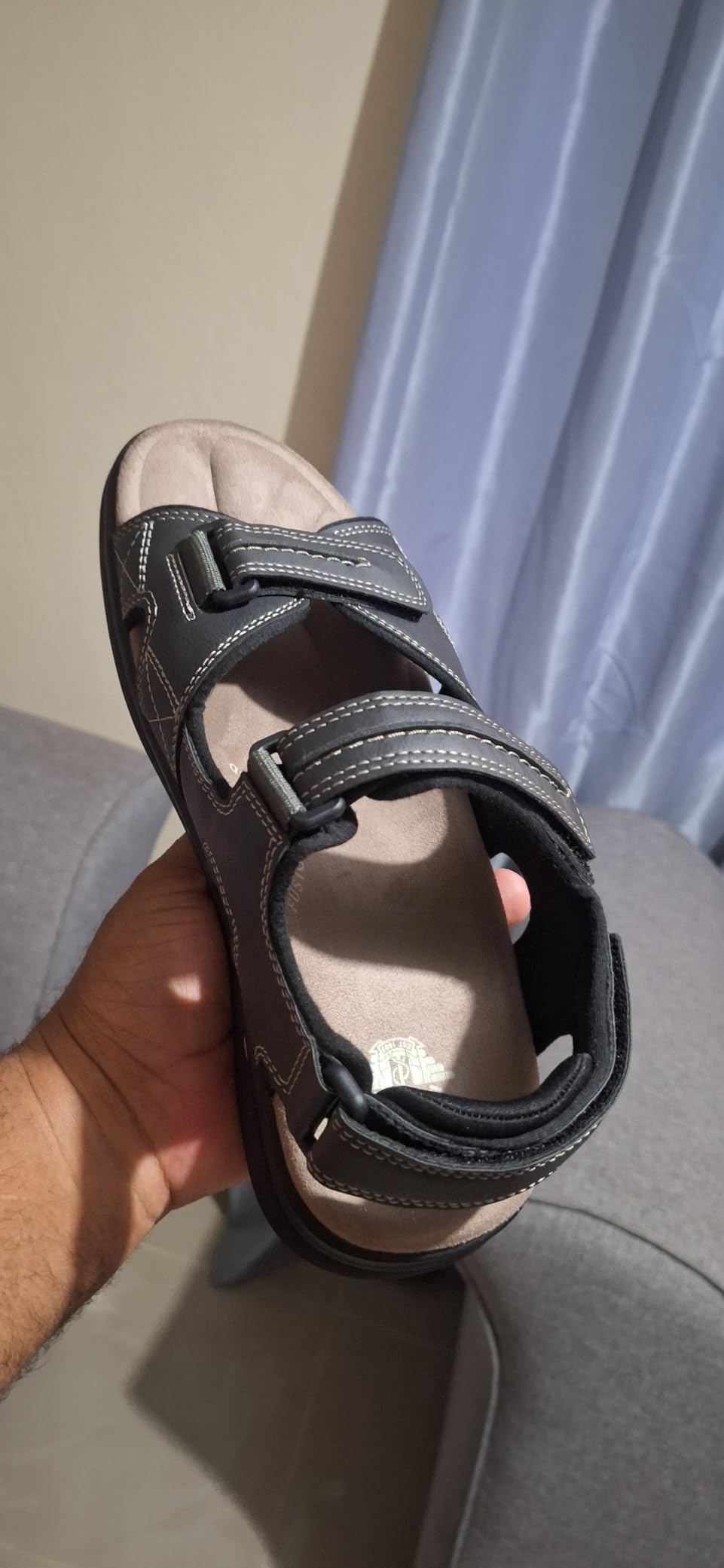 DOCKERS Mens Newpage Outdoor Sport Sandals for Men - Memory Foam Comfort and Adjustable Straps customer photo 2