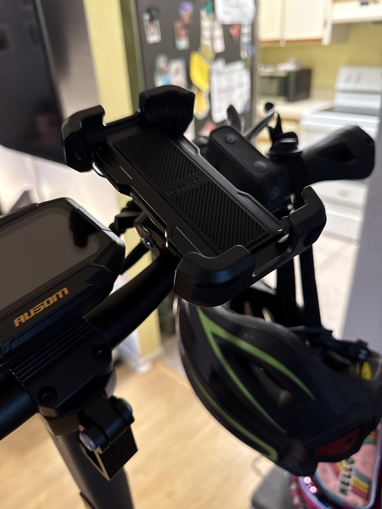 Hafny Handlebar Bike Mirror - HD Glass, Wide Angle, Adjustable 360 Degree Rear View - Shatterproof, Anti-Glare, Premium, MTB, E-Bike, and Commuter Cycling Safety, HF-MR095 (Silver Left) customer photo 1