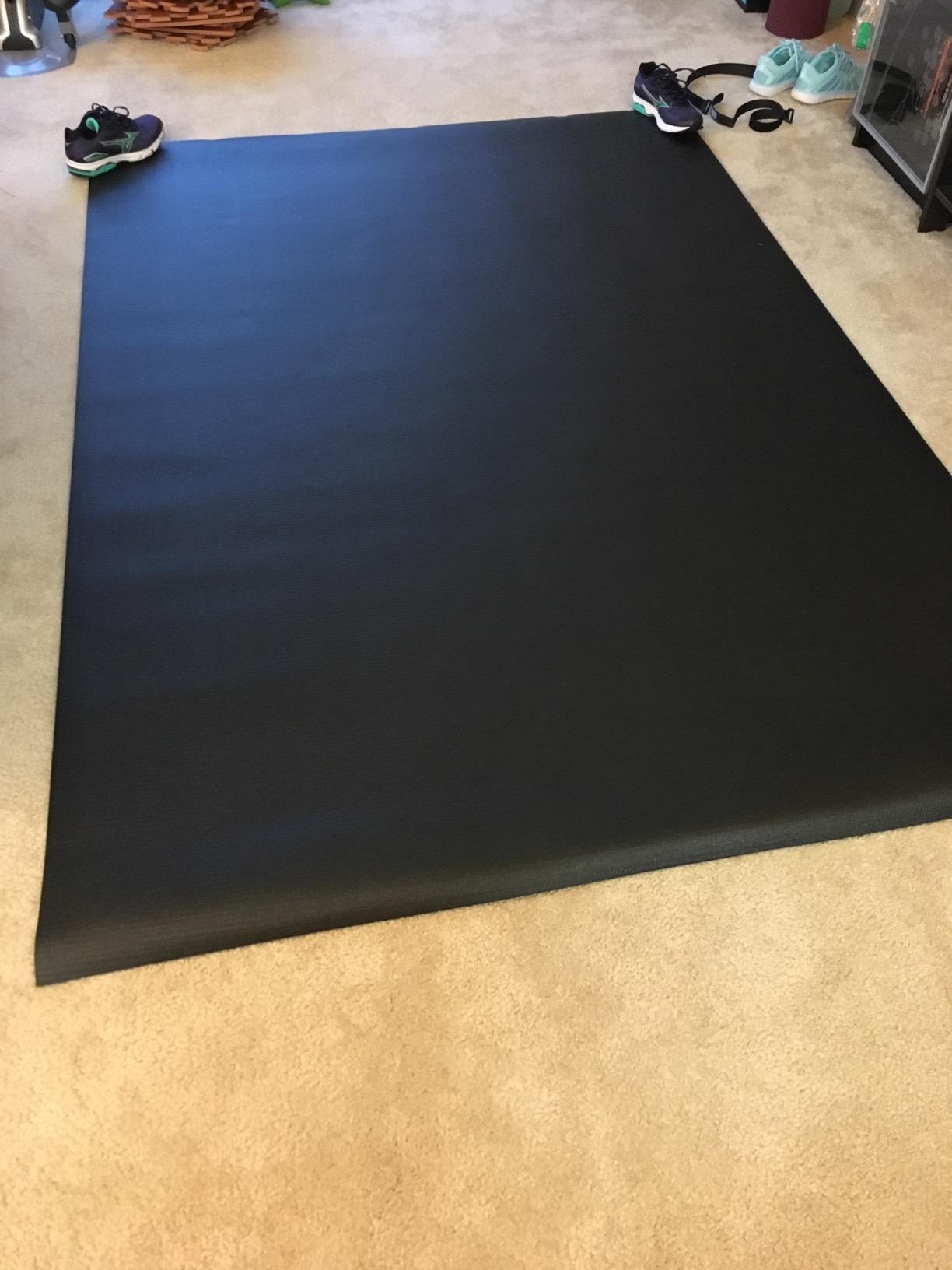 Gorilla Mats Large Exercise Mat - 6'x4', 7'x4', 7'x5', 8'x4', 10'x4' (1/4