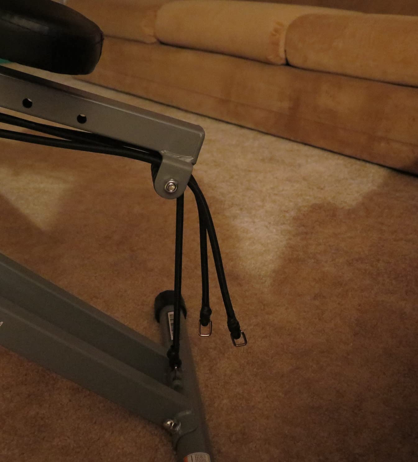 Sunny Health & Fitness Smart Row-N-Ride Glute & Leg Trainer, Foldable Squat Assist Rower with Exclusive SunnyFit App Connection customer photo 2