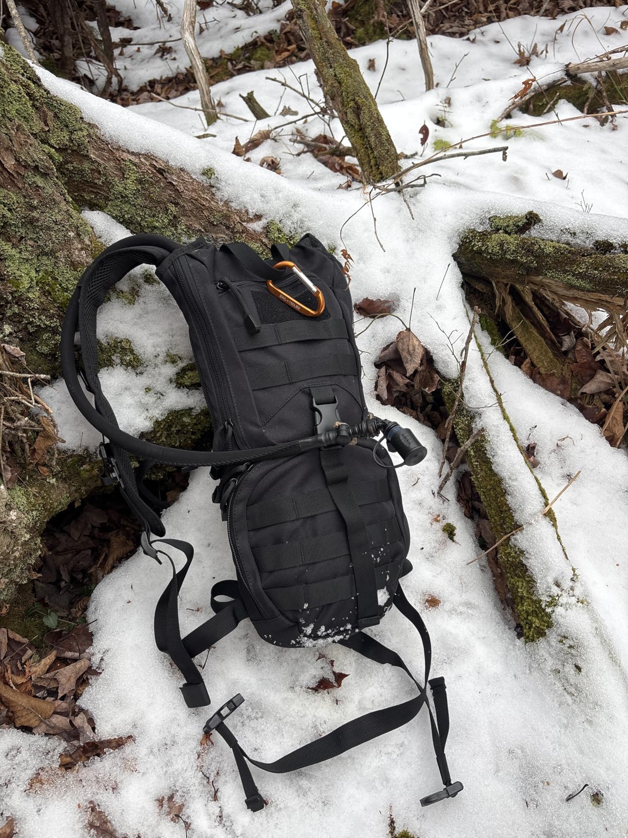 MARCHWAY Tactical Molle Hydration Pack Backpack with 3L TPU Water Bladder, Military Daypack for Cycling, Hiking, Running, Climbing customer photo 1