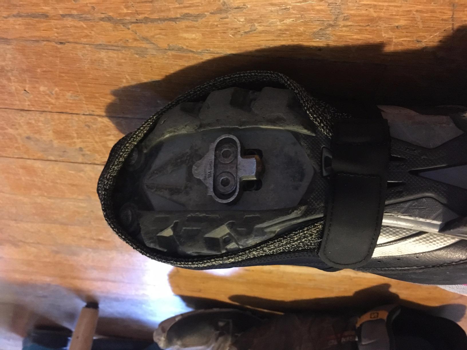 ROCKBROS Cycling Shoe Covers Thermal Shoes Toe Cover Windproof Half Shoecover Water-Resistant for Mountain Road Cycling Shoes Black customer photo 2