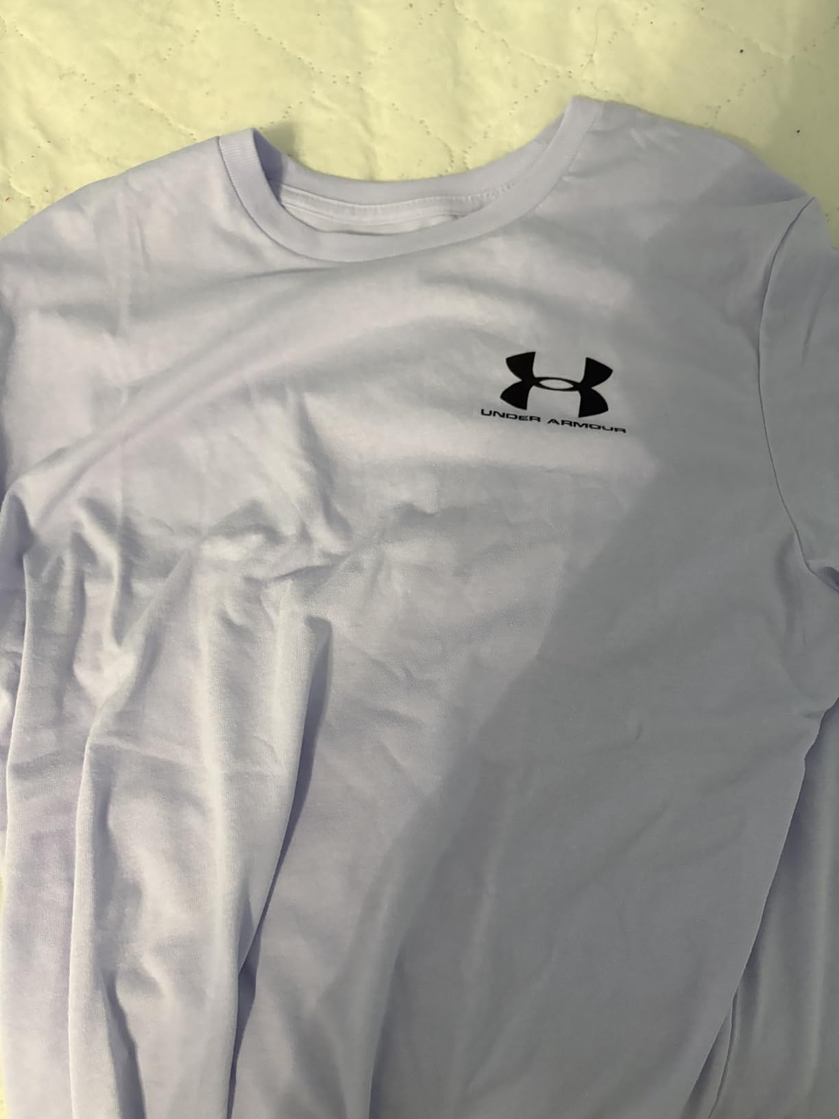 Under Armour Men's Sportstyle Left Chest Logo Short-Sleeve T-Shirt customer photo 2