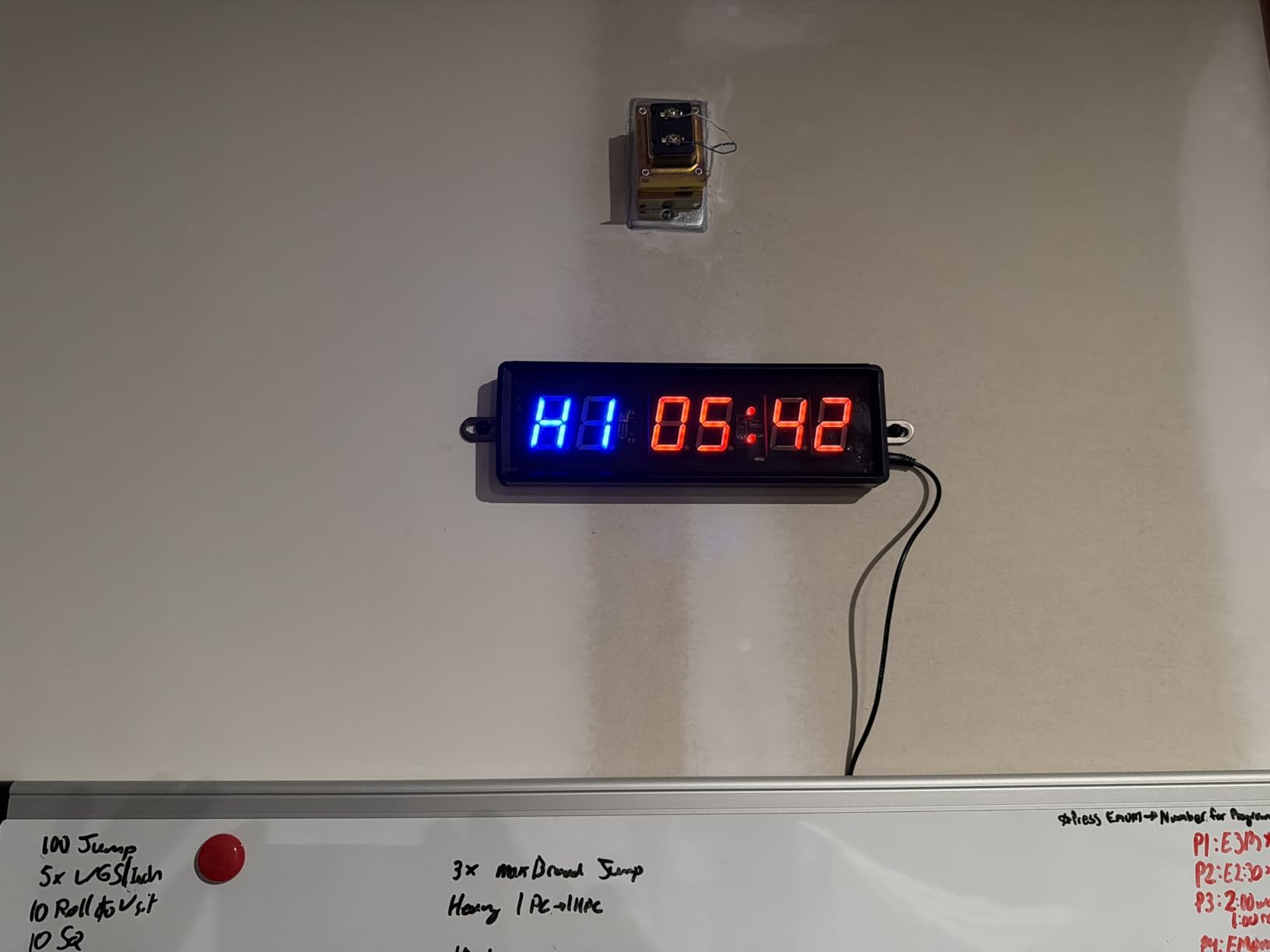 LED Interval Timer Count Down/Up Clock Stopwatch with Remote for Home Gym Fitness customer photo 2
