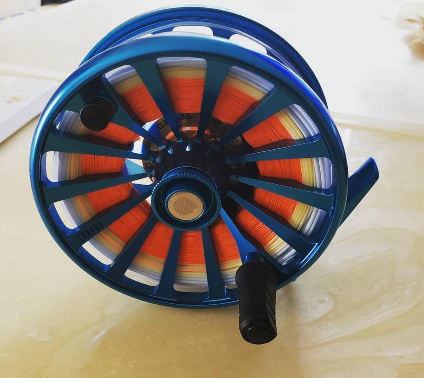 Redington Grande Fly Fishing Reel, Heavyweight Big Game Fly Reels, Freshwater and Saltwater, Super-Torque Drag System, Champagne, 5/6/7 customer photo 2