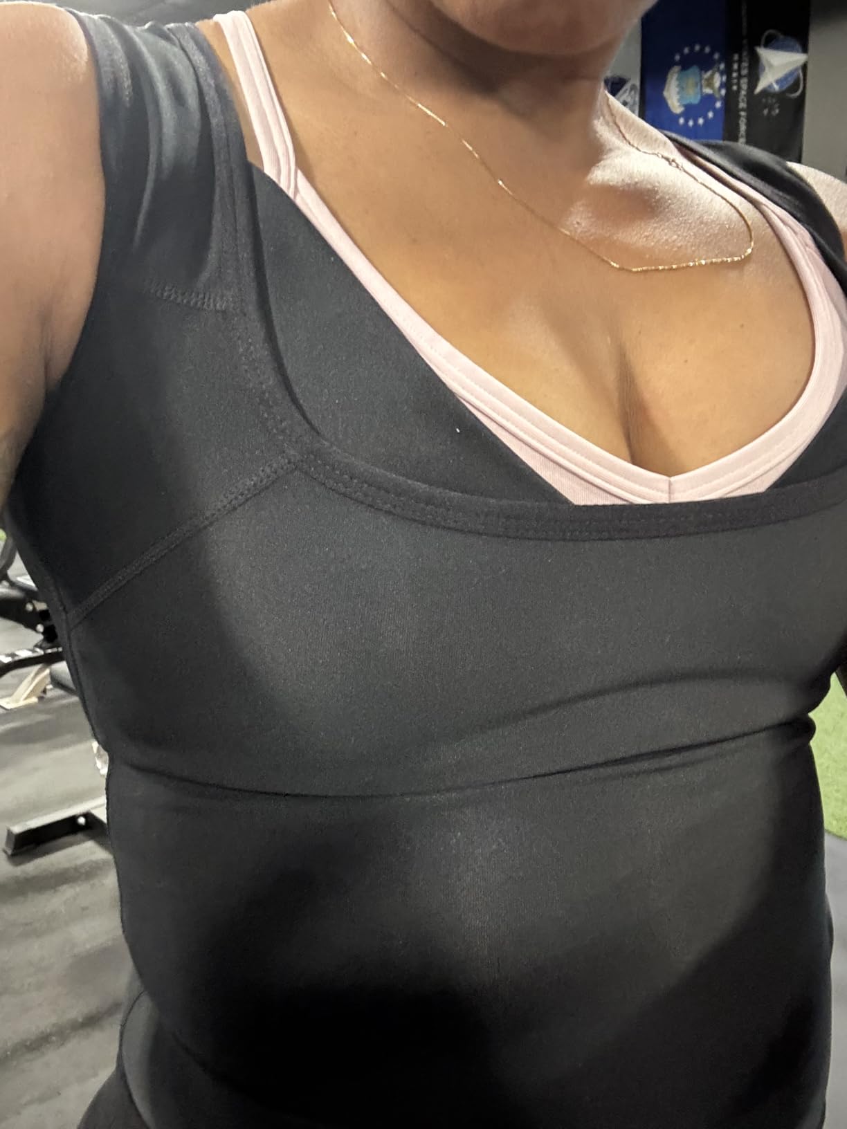 Sweat Shaper Premium Sauna Tank Top For Women, Slimming Sauna Shirt For Women, Sweat Vest for Workouts customer photo 2