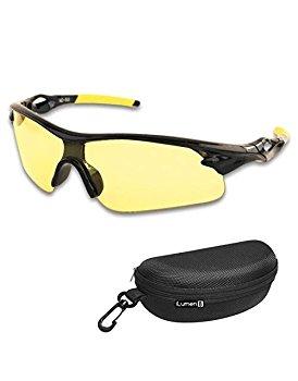 iLumen8 HD High Definition Night Driving Glasses- Anti Glare Polarized Night Vision Reduce Eye Strain Men Women customer photo 1