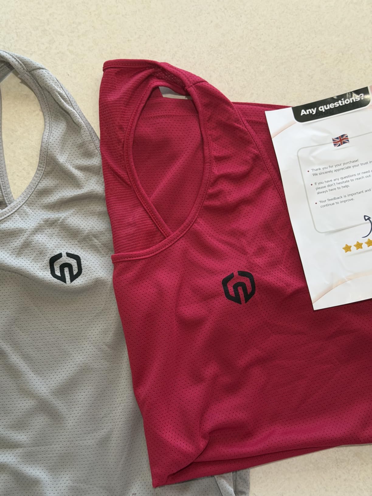 NELEUS Men's 3 Pack Dry Fit Y-Back Muscle Tank Workout Gym Shirt customer photo 2