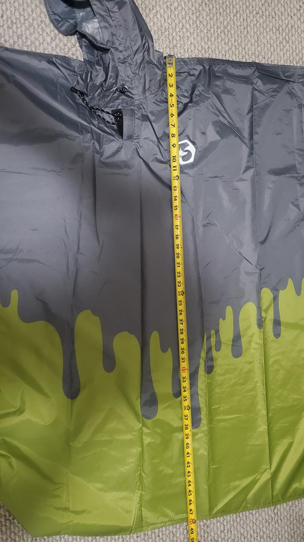Foxelli Rain Poncho for Adults - Extra Long Reusable Waterproof Raincoat with Hood, Lightweight for Hiking, Camping, Outdoors customer photo 2