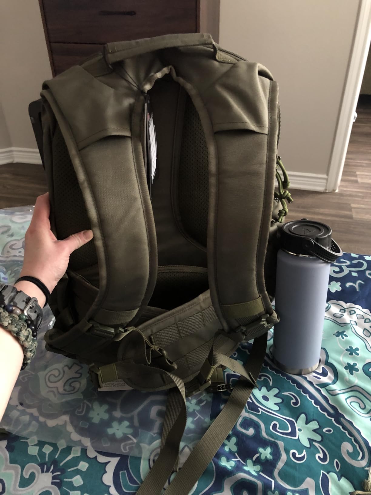 Mardingtop Tactical Molle Backpack for Men, 28L EDC Hiking & Motorcycle Backpack customer photo 2