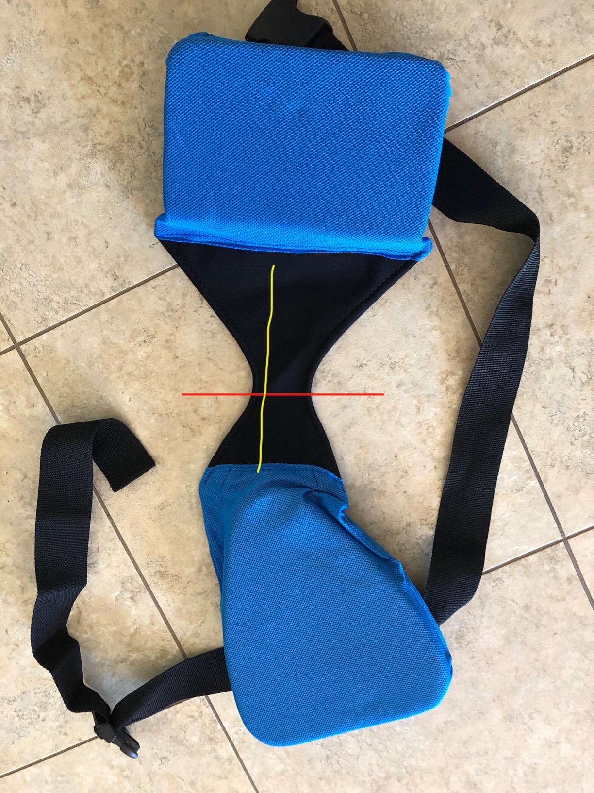 Water Horse Deepwater Flotation Belt for Aqua Aerobics Saddle w/Removable Strap, Aquatic Fitness Exercise Equipment Swimming Fitness Training Aid customer photo 1