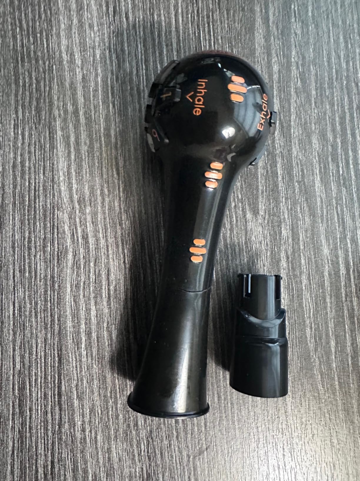 The Breather Fit - Lung Trainer for Athletes - Portable Breathing Exercise Device for Lungs - Respiratory Muscle Strengthener - Lung Exerciser Device - Breath Trainer - Coaching App Included customer photo 2