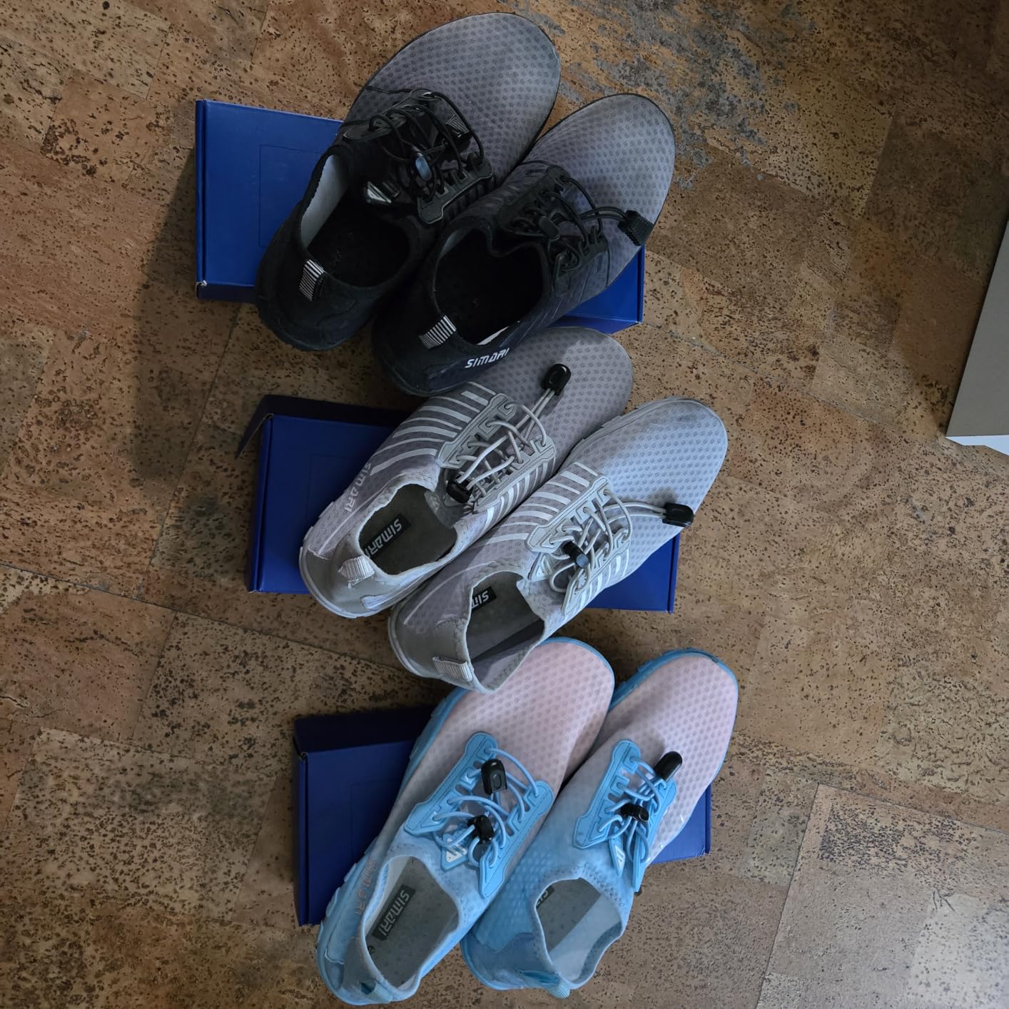 SIMARI Water Shoes for Women Men - Barefoot Quick-Dry Aqua Socks | Lightweight Swim Shoes for Surfing, Swimming, Beach Sports, Kayaking, Diving | Non-Slip Design customer photo 2