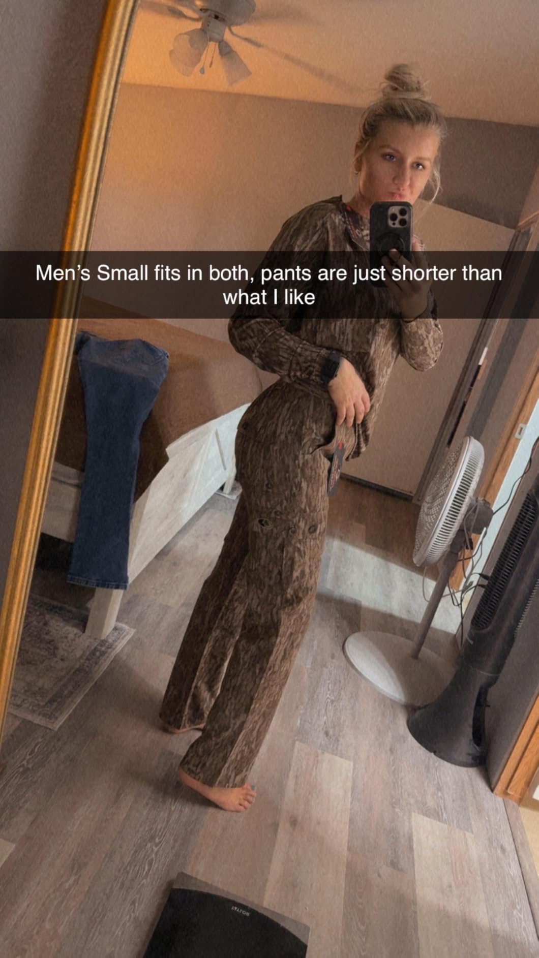 Mossy Oak Men's Lightweight Camo Hunting Pants Tibbee customer photo 1