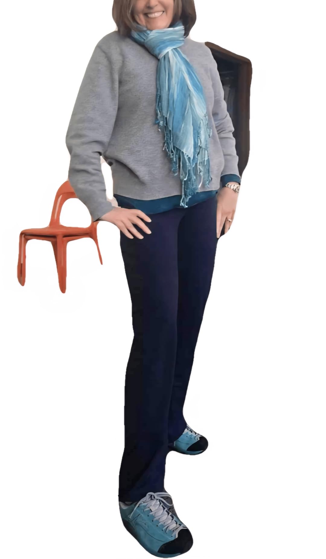 Yogipace Petite/Regular/Tall Women's Bootcut Yoga Pants with Side Pockets, Flare Leggings for Travel, Lounge & Everyday Wear customer photo 1