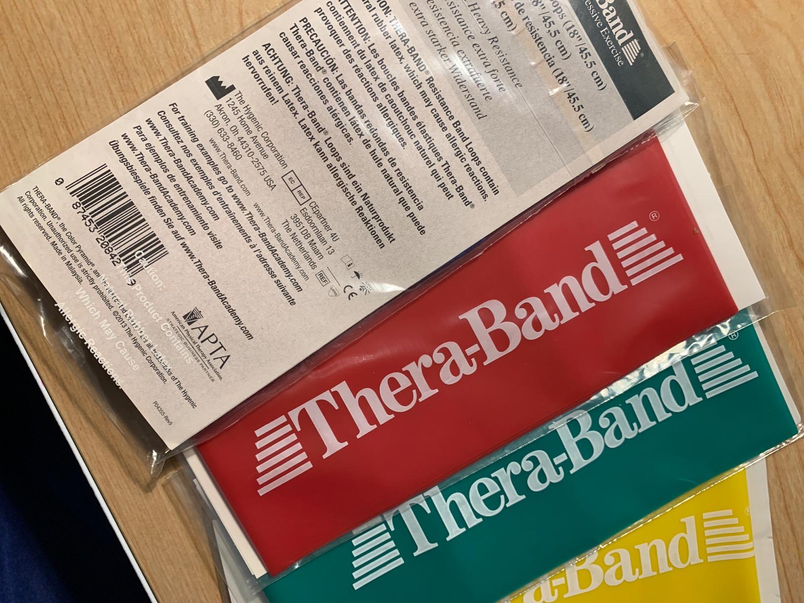 THERABAND Resistance Band Loop Set, 12
