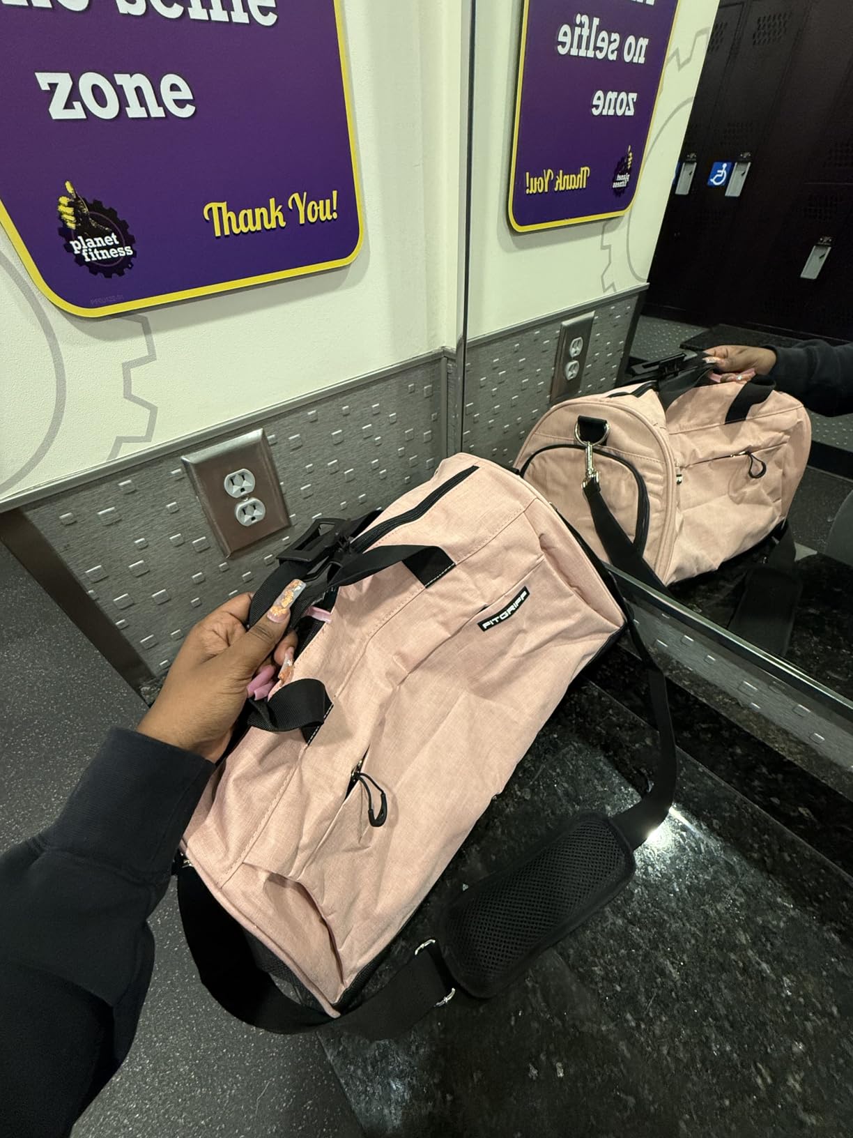 Fitgriff Gym Bag for Men and Women with Shoe and Wet Compartment - Duffle Bag for Travel, Sports, Fitness and Workout customer photo 1