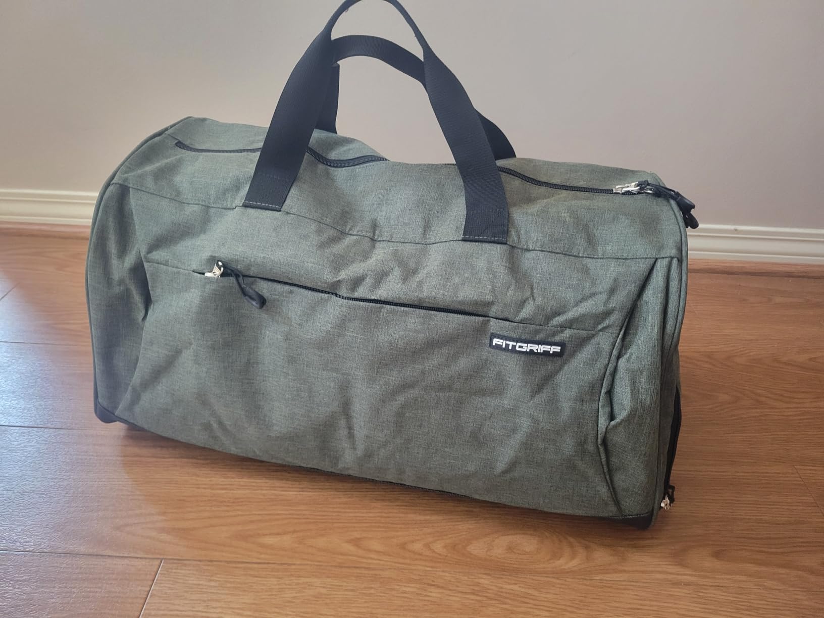 Fitgriff Gym Bag for Men and Women with Shoe and Wet Compartment - Duffle Bag for Travel, Sports, Fitness and Workout customer photo 2