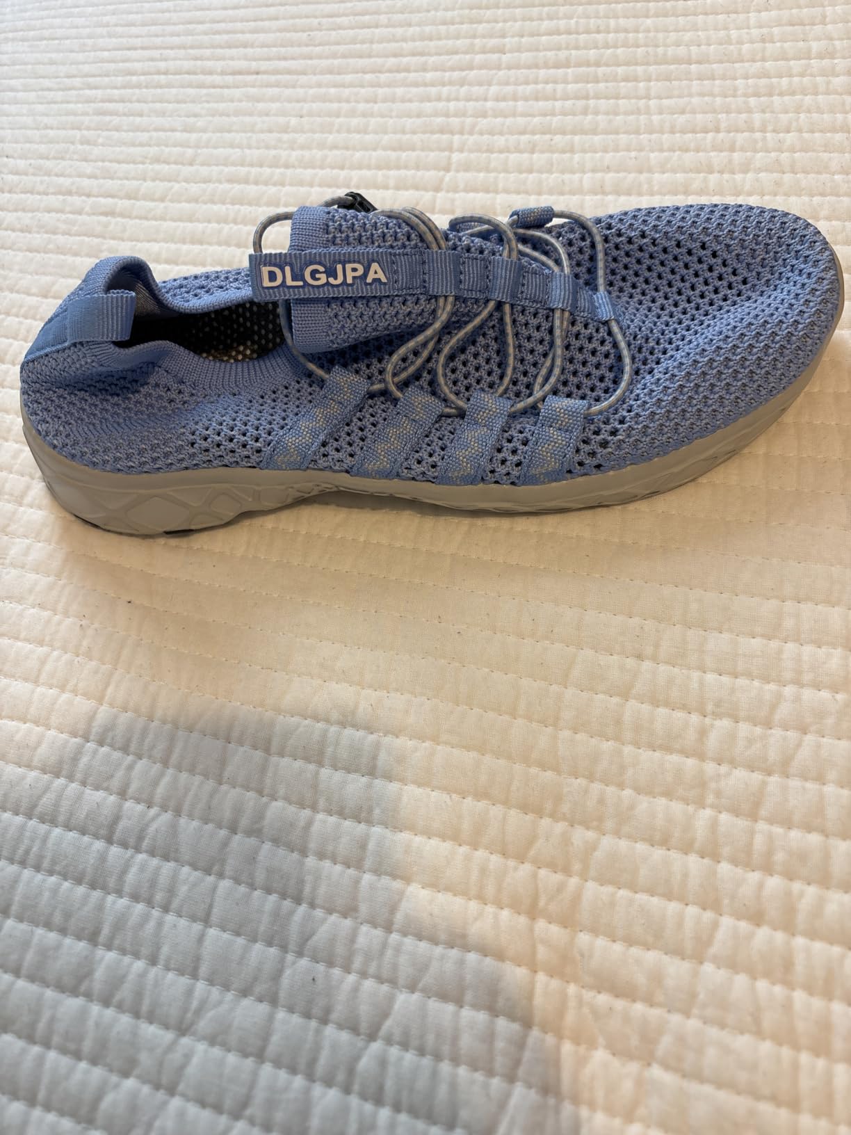 DLGJPA Women's Lightweight Quick Drying Aqua Water Shoes Athletic Sport Walking Shoes customer photo 2