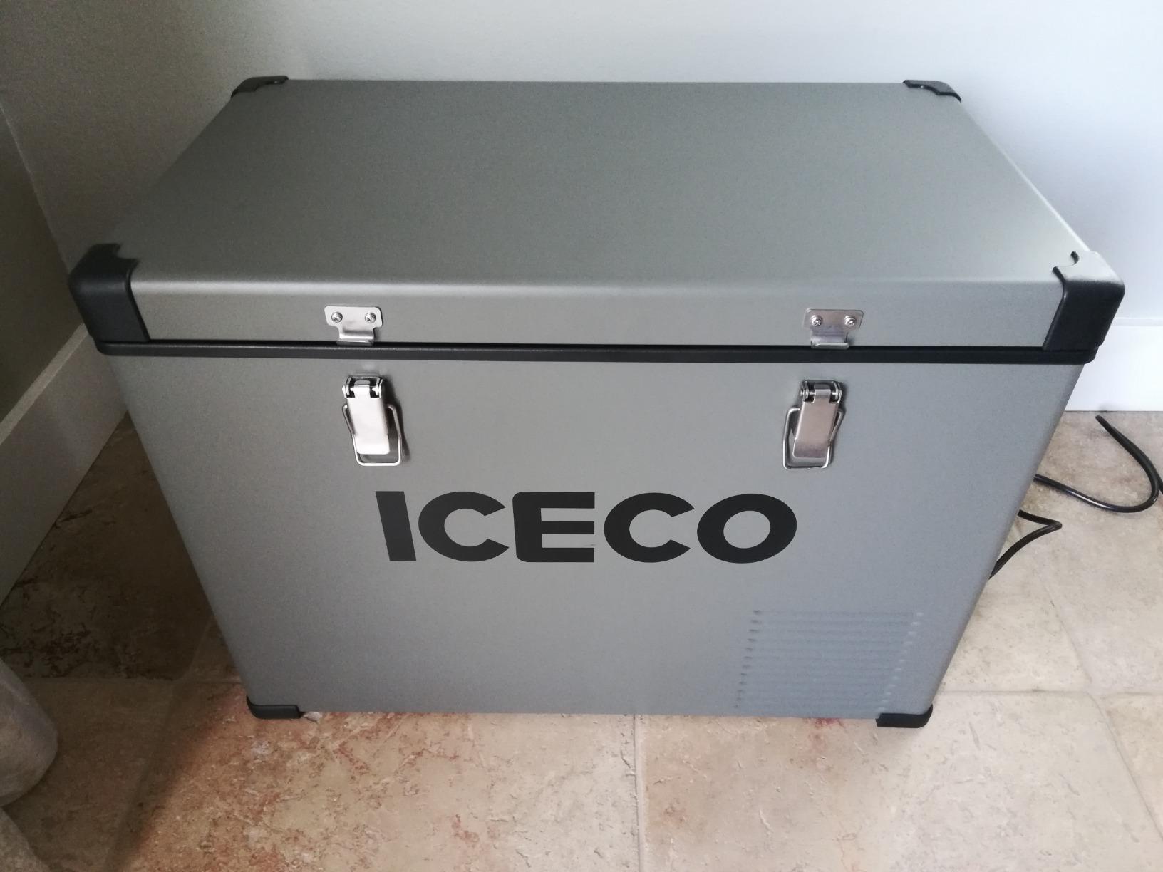 ICECO VL45 Portable Refrigerator with SECOP Compressor, 45Liters Platinum Compact Refrigerator, DC 12/24V, AC 110-240V, 0F to 50F, Home & Car Use (Without Insulated Cover) customer photo 2