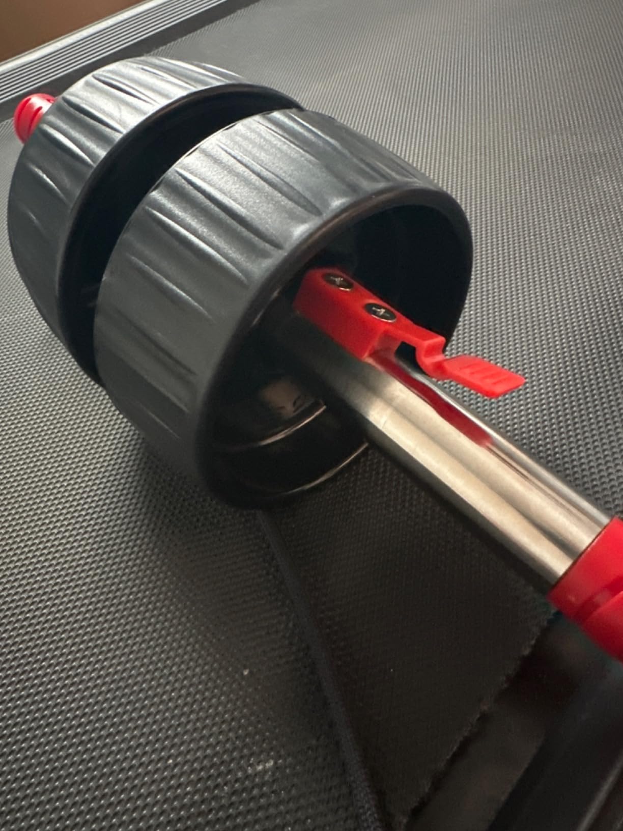 DMoose Fitness Forearm Exerciser & Wrist Roller - Forearm & Grip Strength Trainer - Available in Black, Blue & Red - Ideal for Grip, Wrist & Elbow Tendonitis customer photo 2