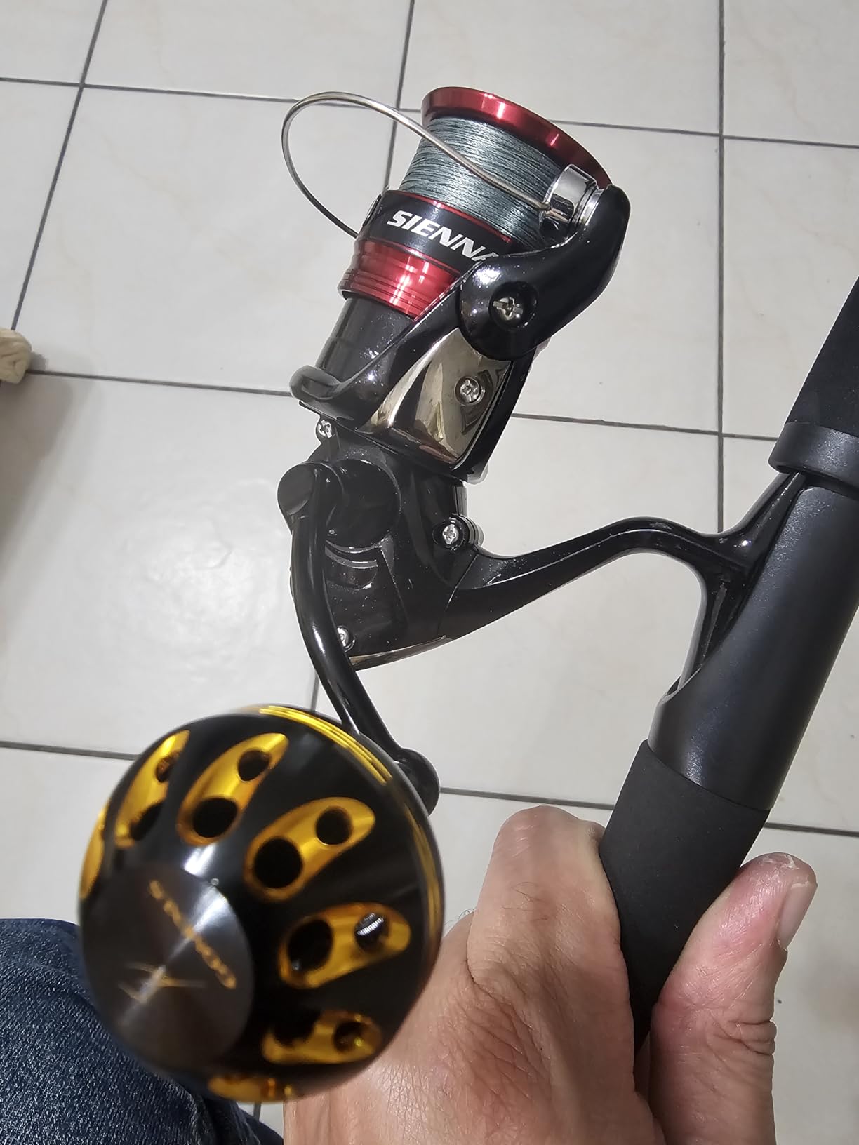 SHIMANO Sienna Spinning Fishing Reel customer photo 2