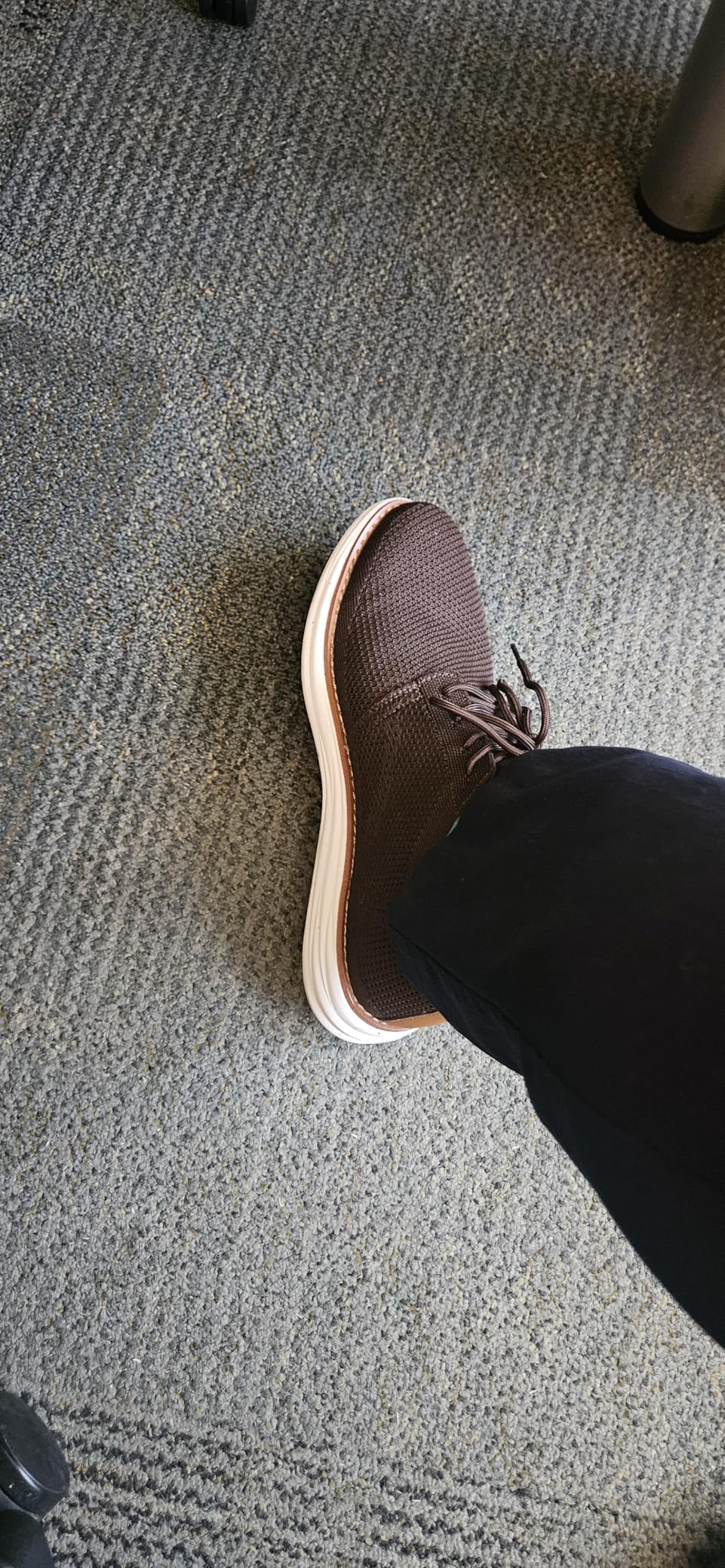 Bruno Marc Men's KnitFlex Breeze Mesh Sneakers Oxfords Lace-Up Lightweight Casual Walking Shoes customer photo 2