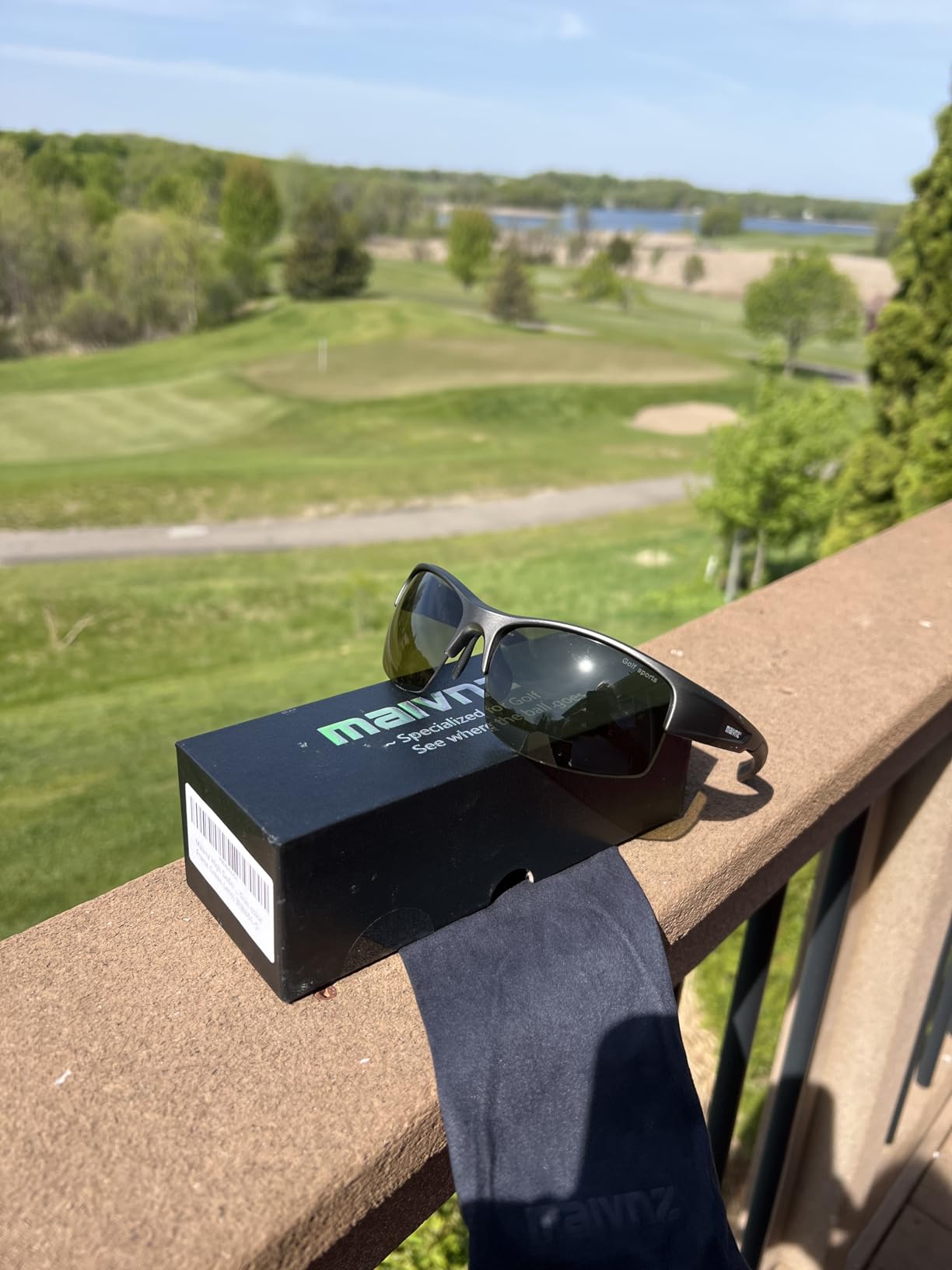 maivnz HD Lightweight Golf Sunglasses for Men Women, Golf Ball Finder Glasses, UV400 Eyewear & Golf Gifts for Golfers customer photo 1