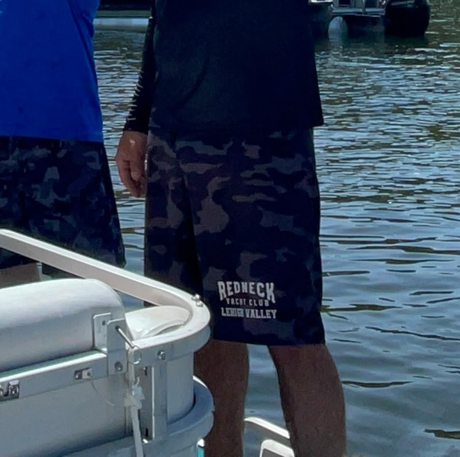 Flytop Mens Swim Trunks, Quick Dry Mesh Liner Board Shorts, Zipper Pockets, Above-Knee Bathing Suit customer photo 2