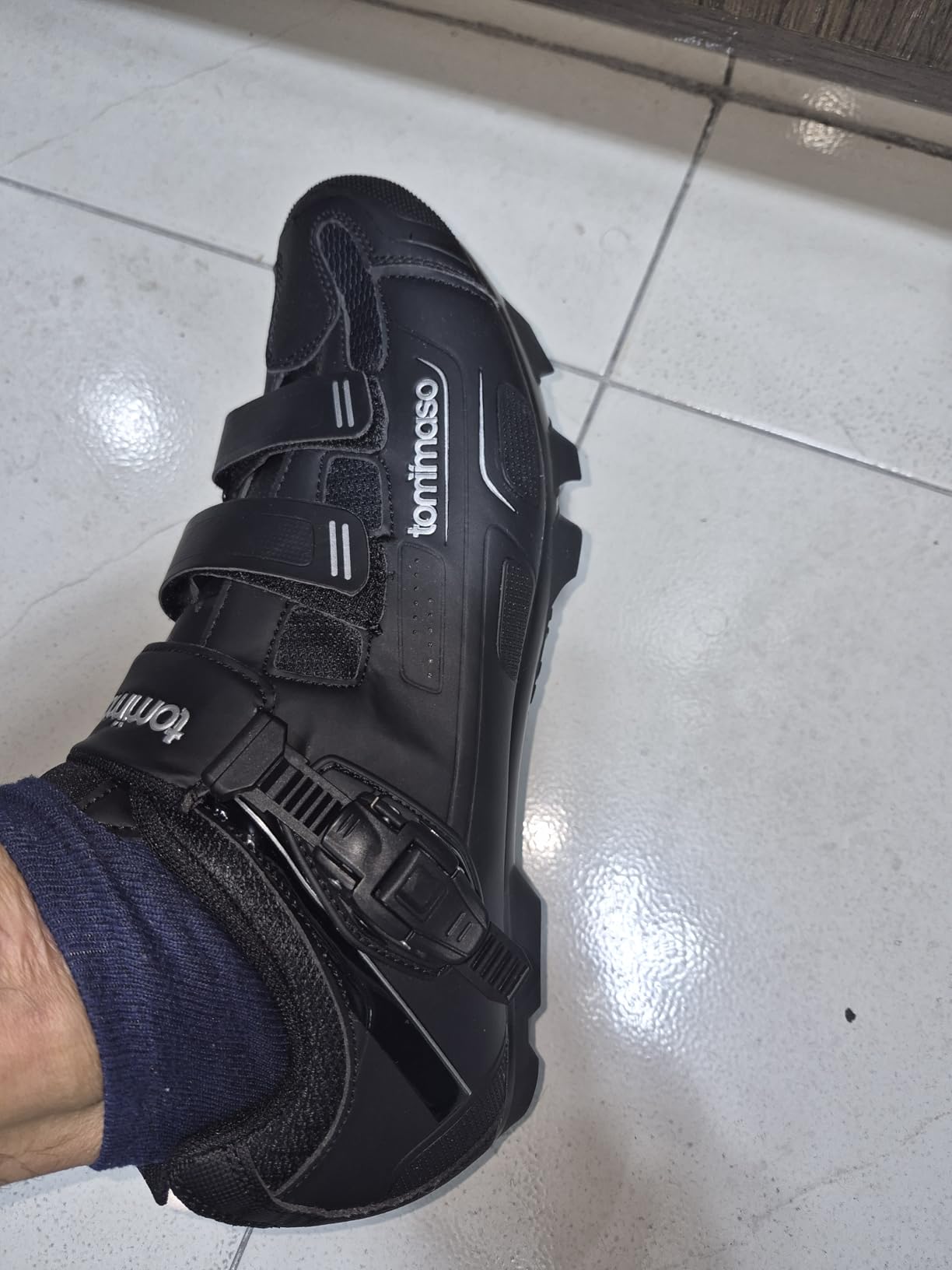 Tommaso Montagna Men's Mountain Bike Shoes for SPD Pedals - Gravel & Trail Cycling Shoes - Compatible with SPD Cleats customer photo 1