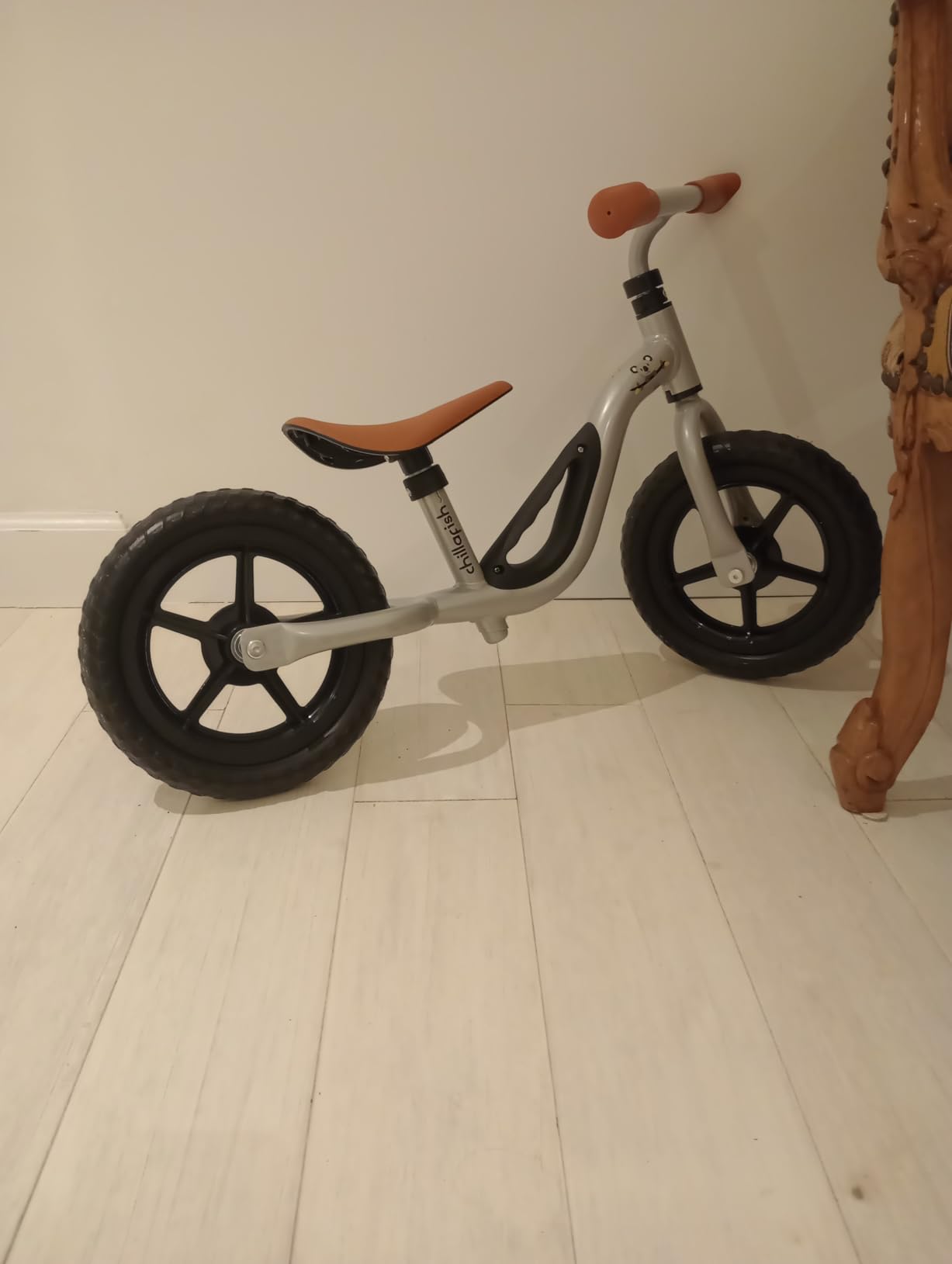 Chillafish Charlie Kids Balance Bike: Lightweight Frame, Toddler Bicycle with No-Puncture Tires, Adjustable Seat & Handle Bars, Easy Carry Handle customer photo 1