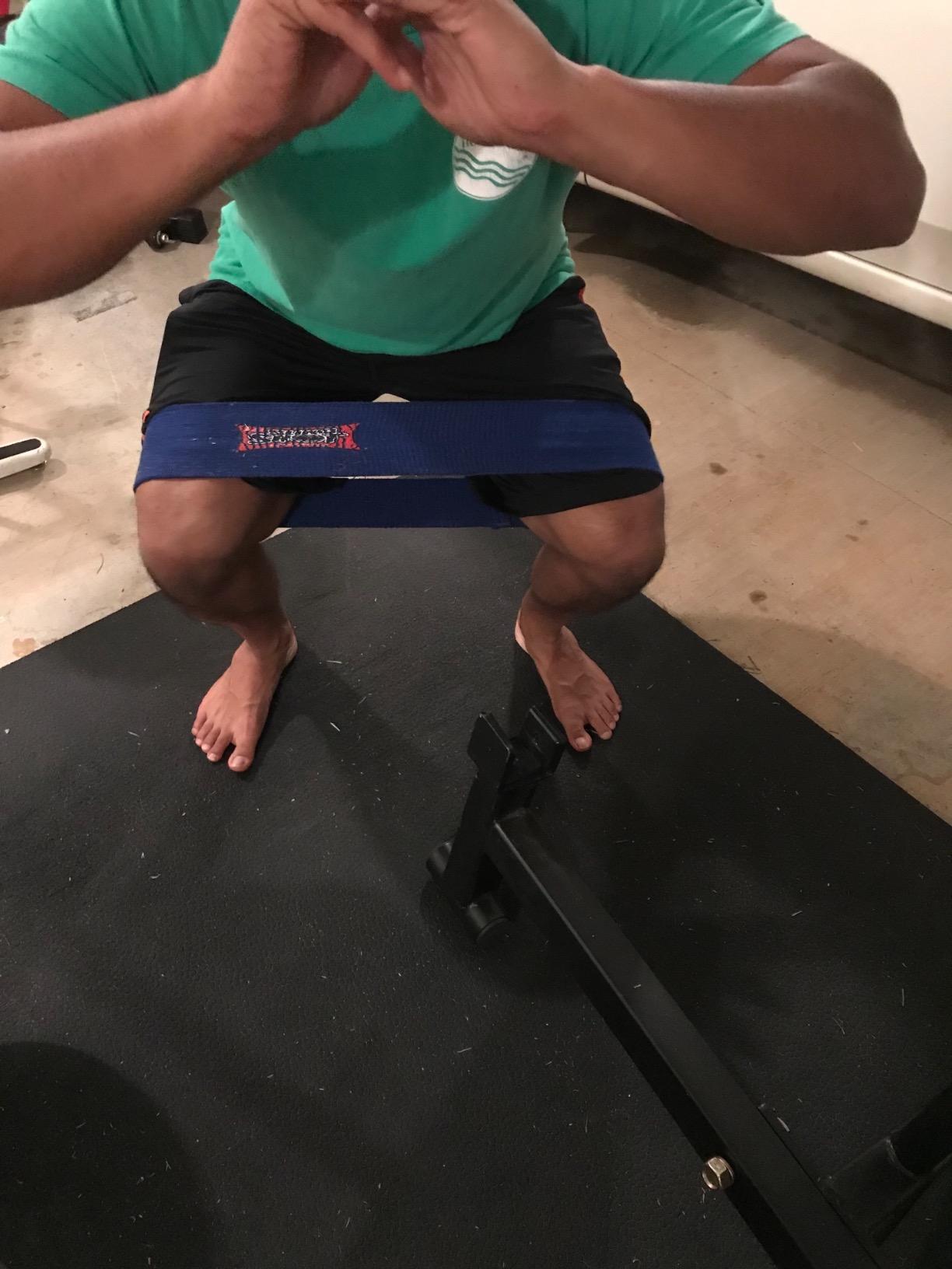 Mark Bell Sling Shot Hip Circle Resistance Bands for Exercising (Level 2) customer photo 2